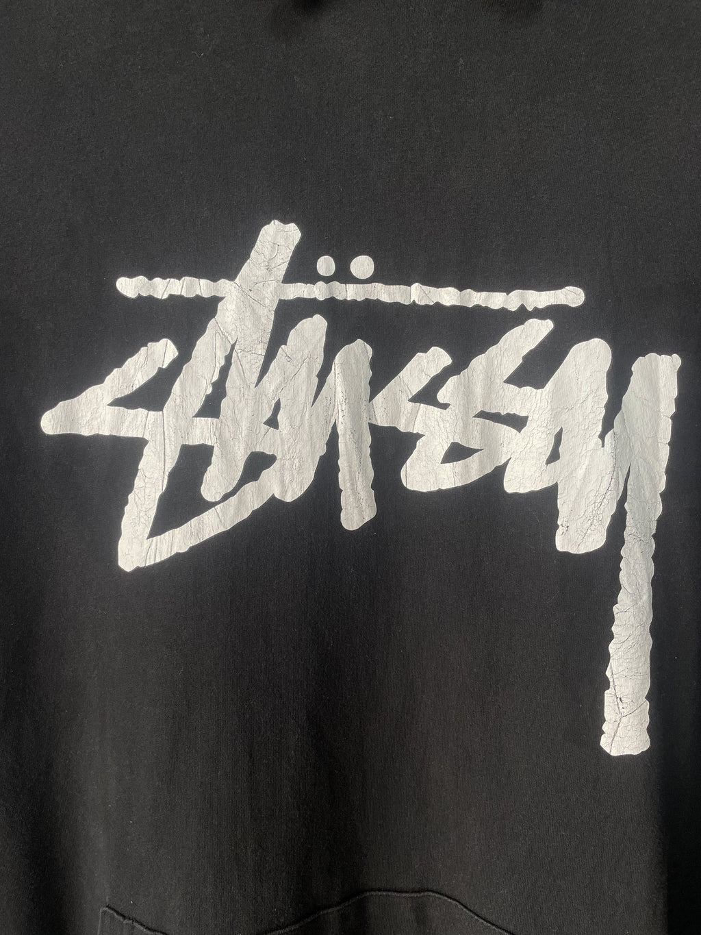 Stussy Logo Hoodie - Large