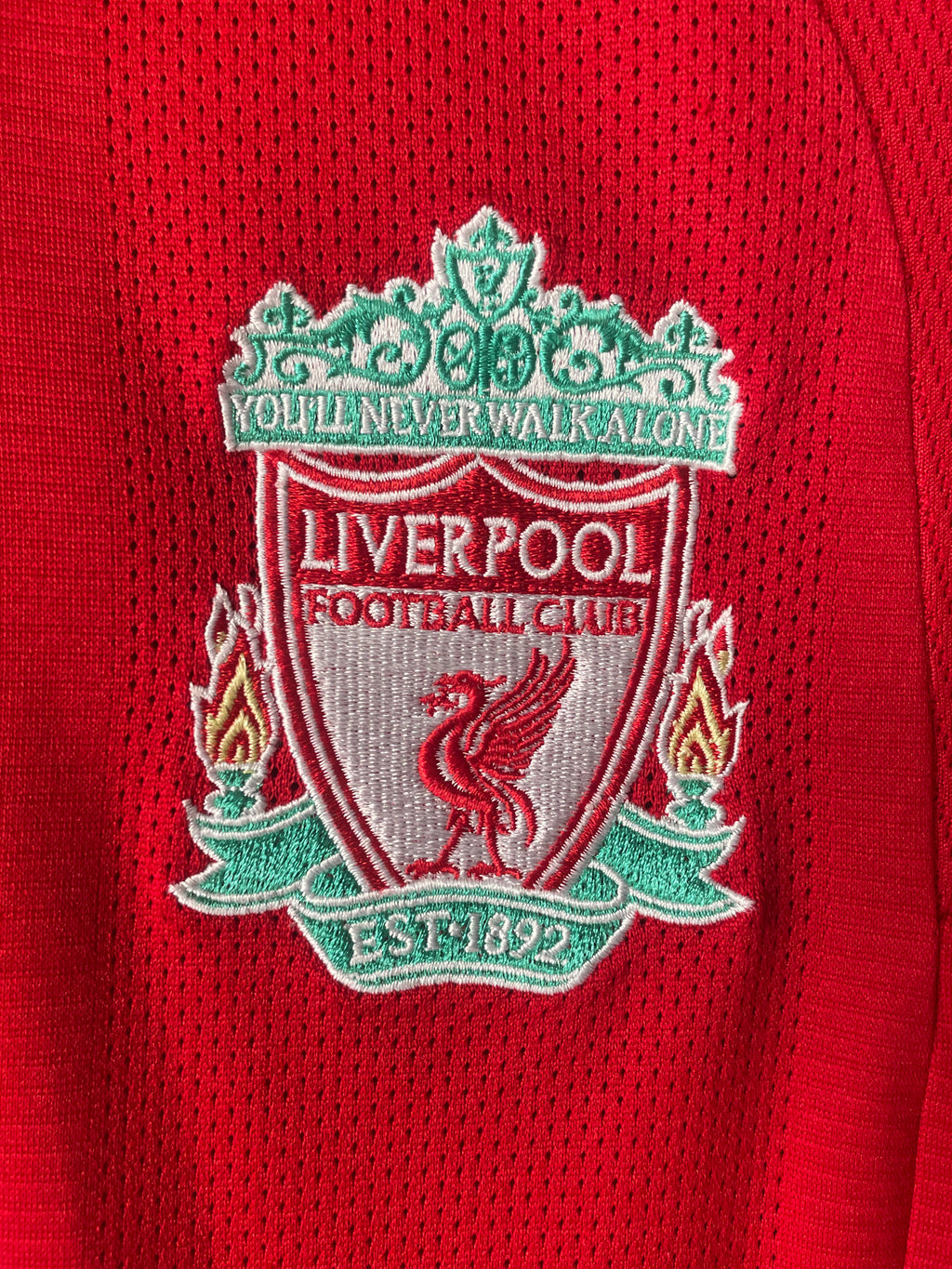 Liverpool FC 2008/09 Adidas Home Football Jersey - Large