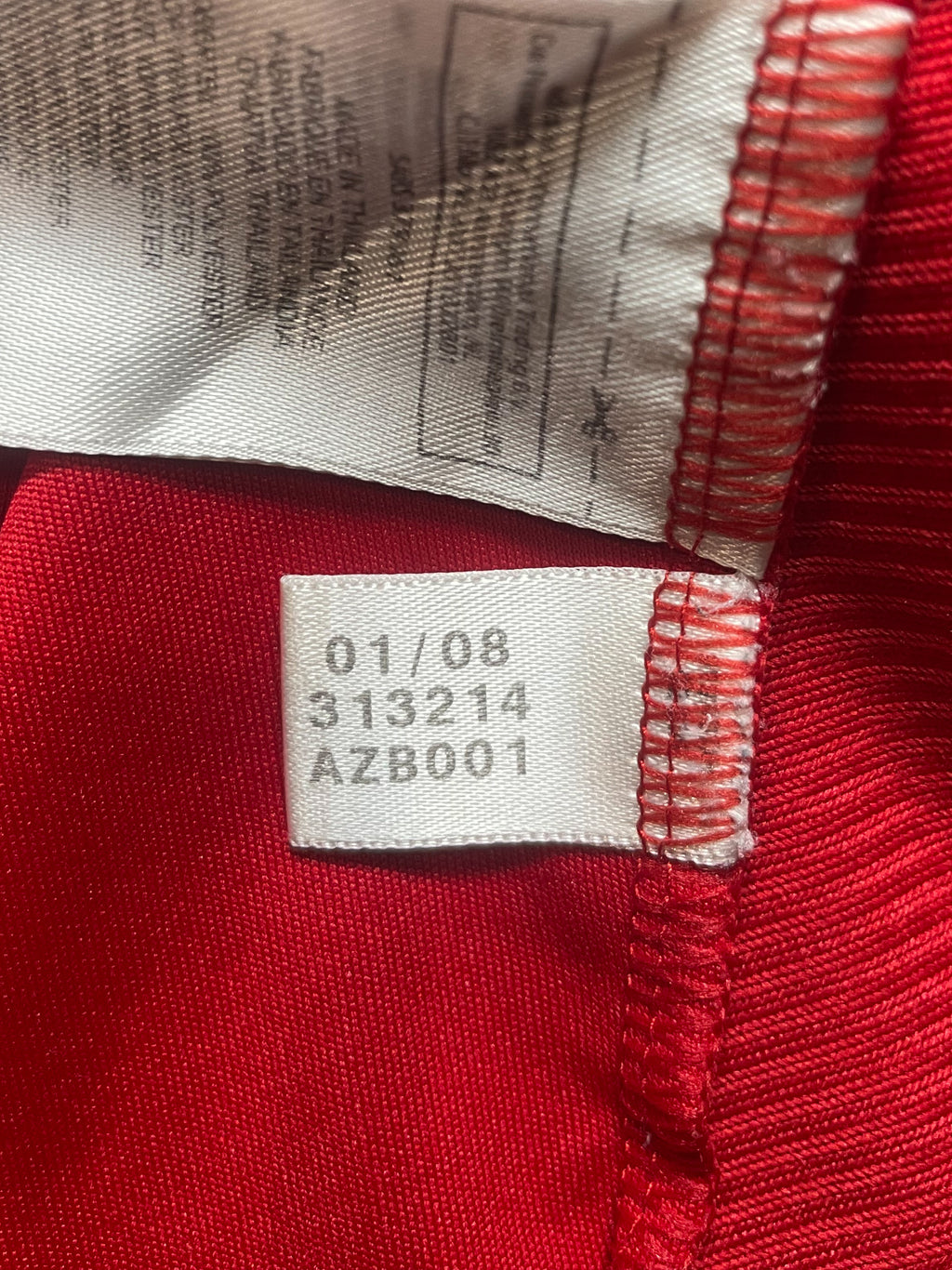 Liverpool FC 2008/09 Adidas Home Football Jersey - Large