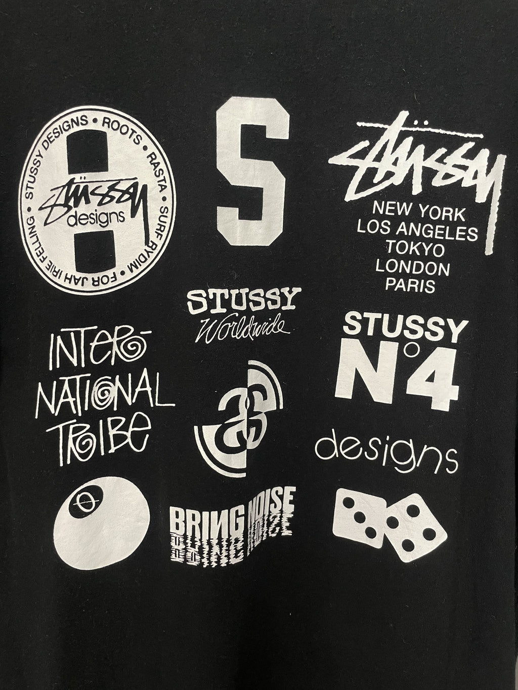 Stussy Multi Logo Tee - Small