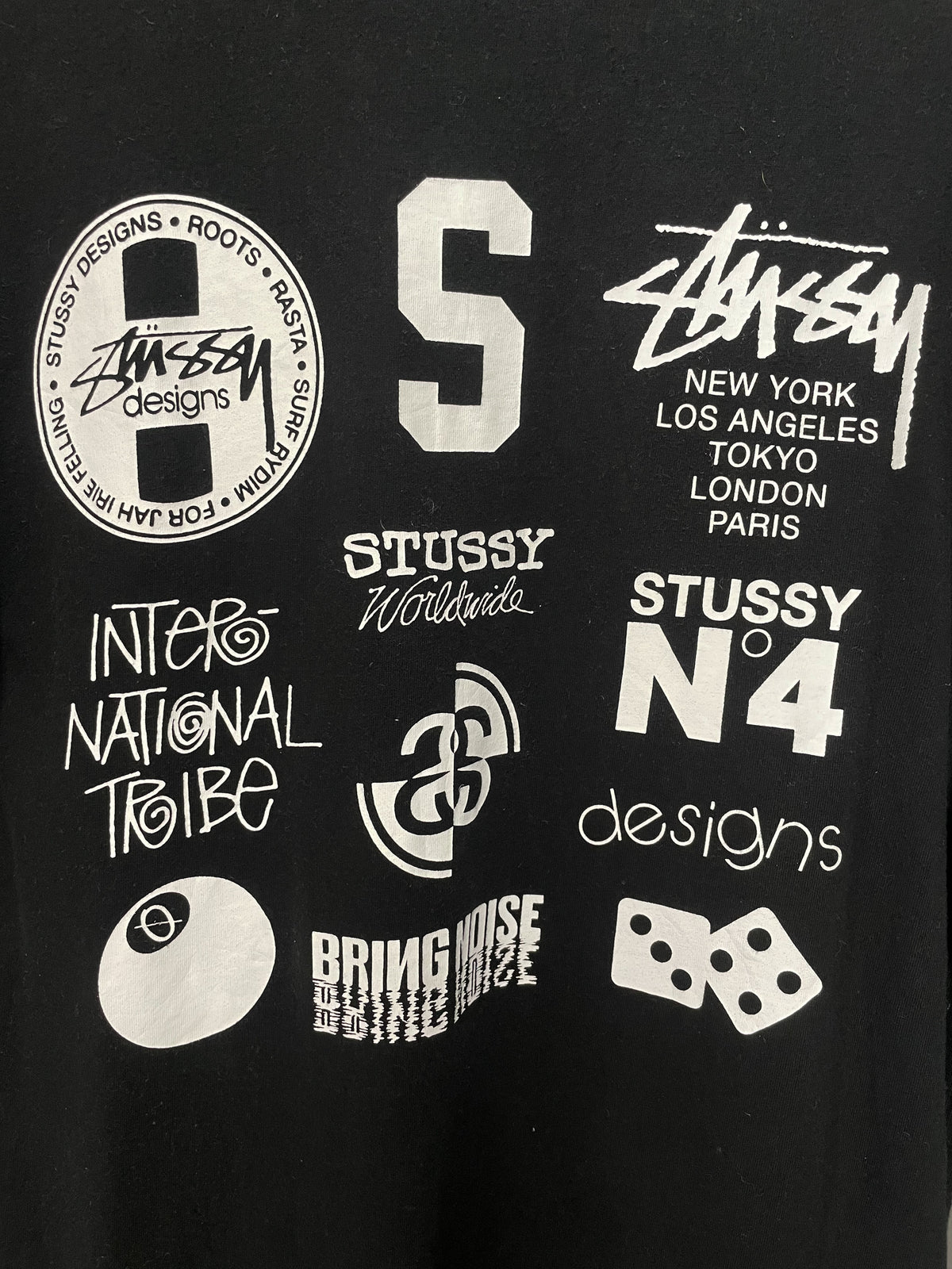 Stussy Multi Logo Tee - Small
