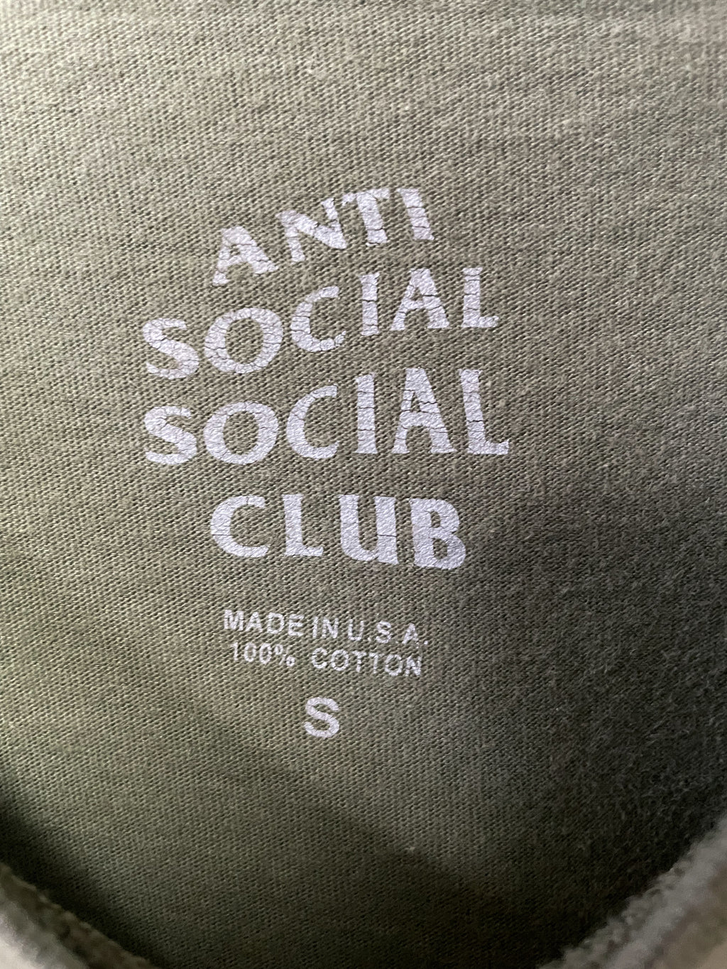 Anti Social Social Club Box Logo Tee - Small