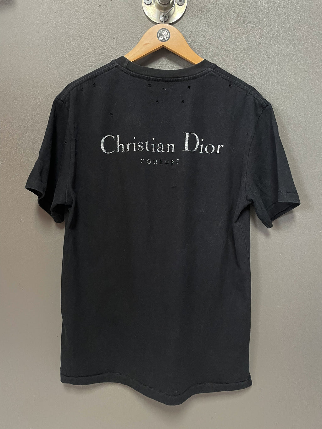 Christian Dior Distressed Couture Tee - Small
