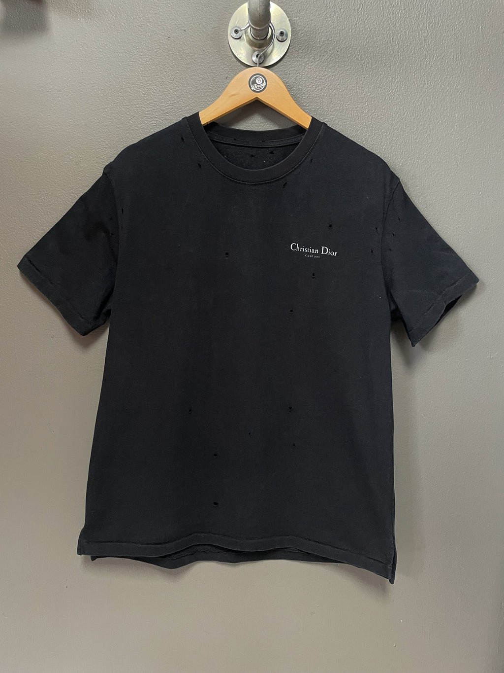 Christian Dior Distressed Couture Tee - Small