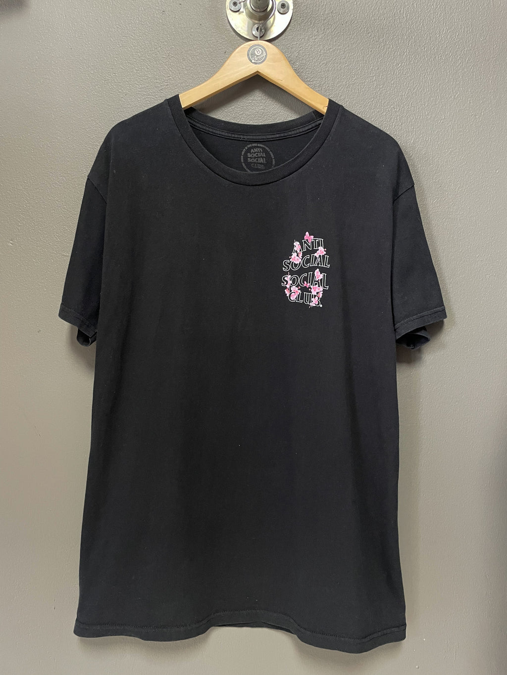 Anti Social Social Club Kkoch Floral Tee - Extra Large