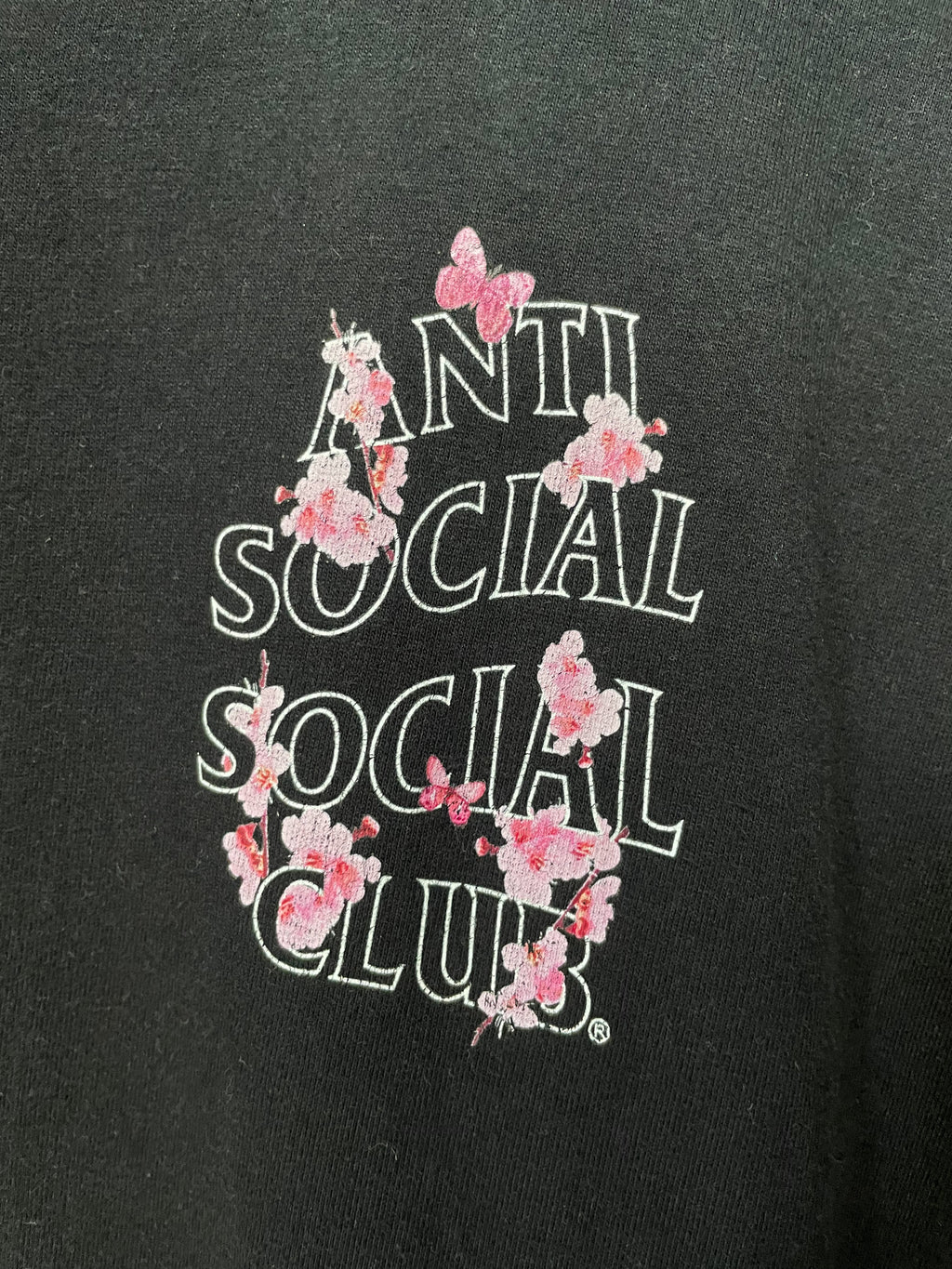 Anti Social Social Club Kkoch Floral Tee - Extra Large