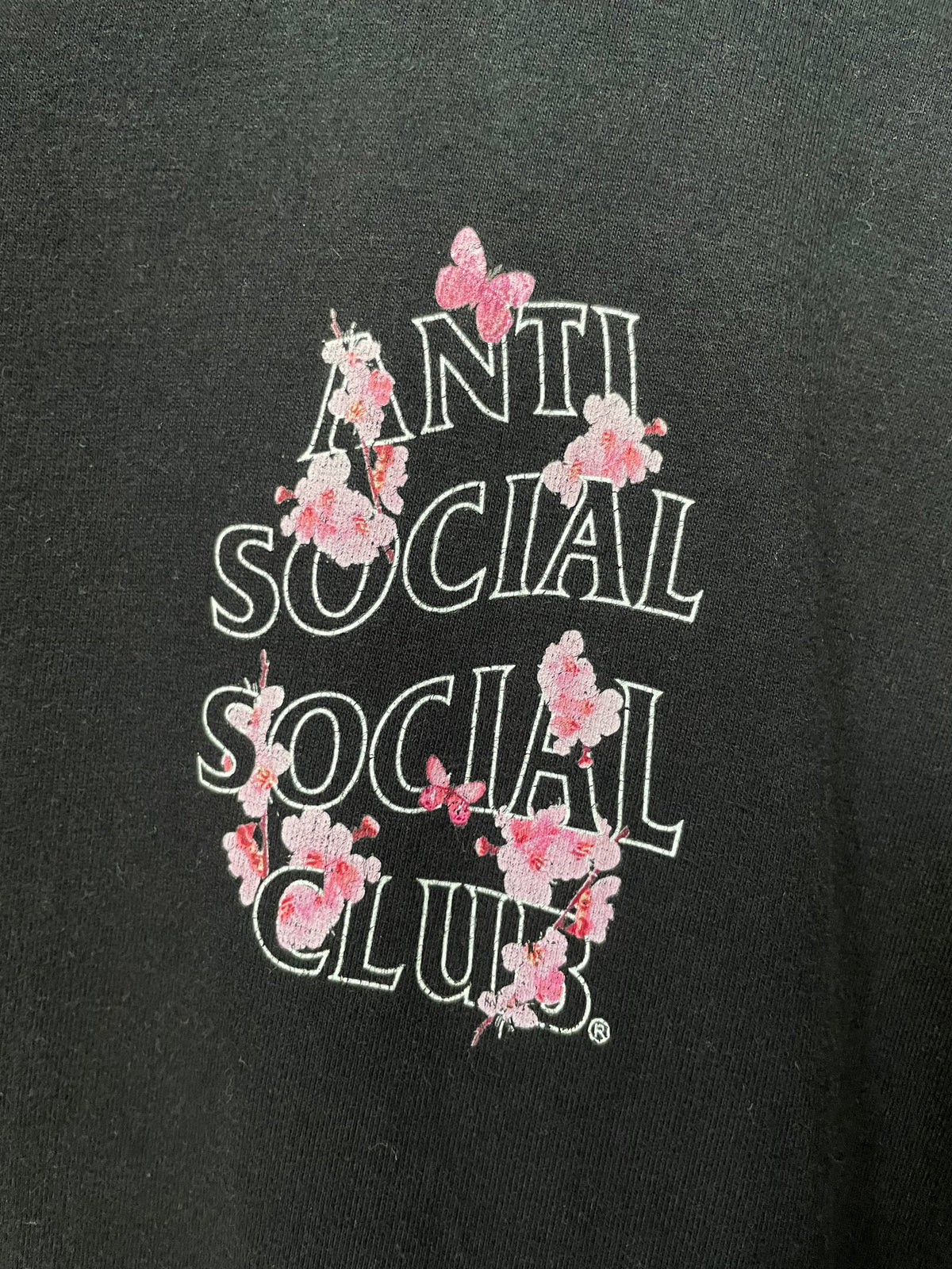 Anti Social Social Club Kkoch Floral Tee - Extra Large