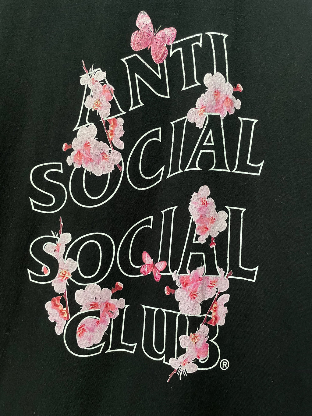 Anti Social Social Club Kkoch Floral Tee - Extra Large