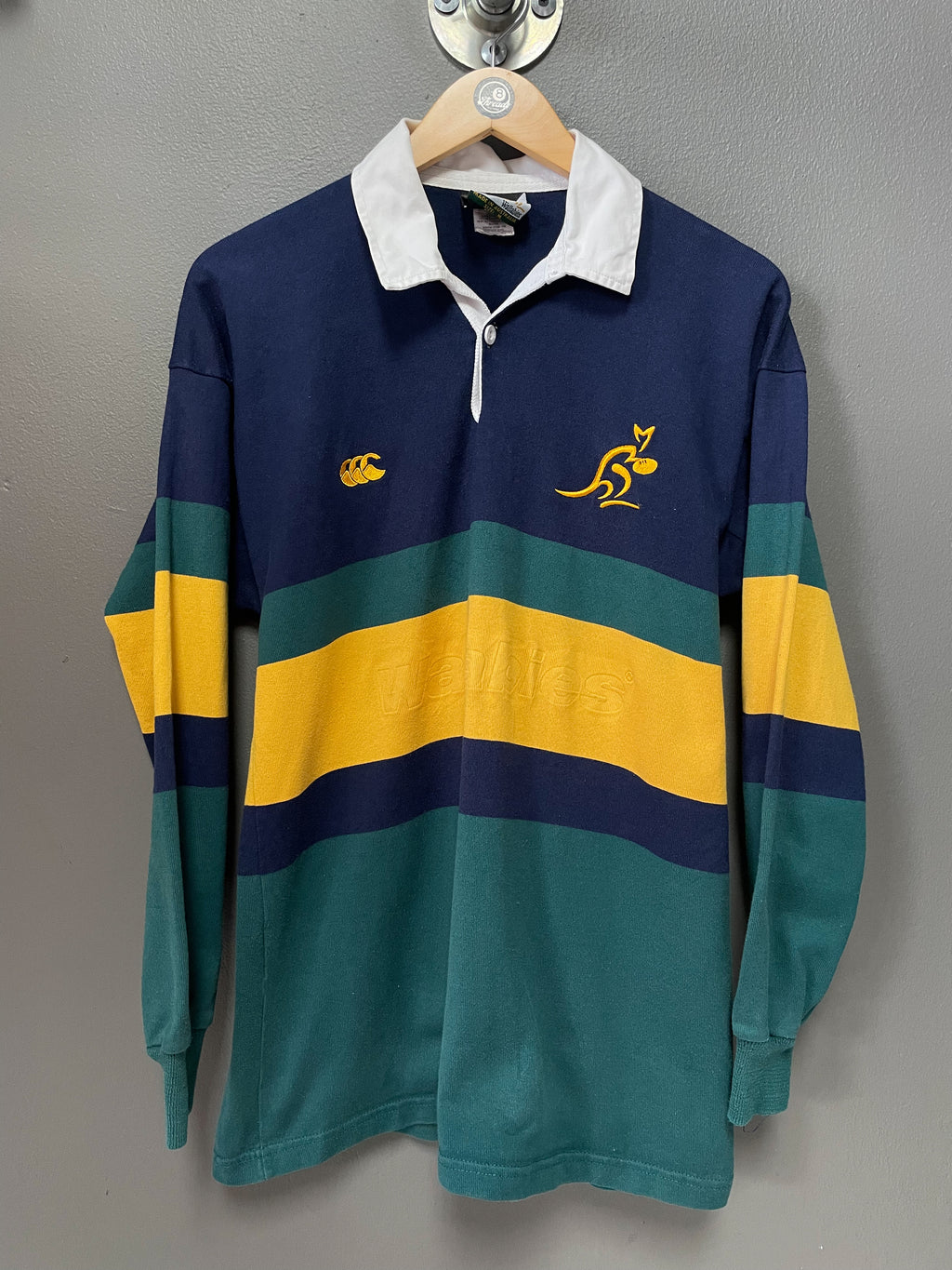 Australia Wallabies 90s Rugby L/S Golfer - Medium
