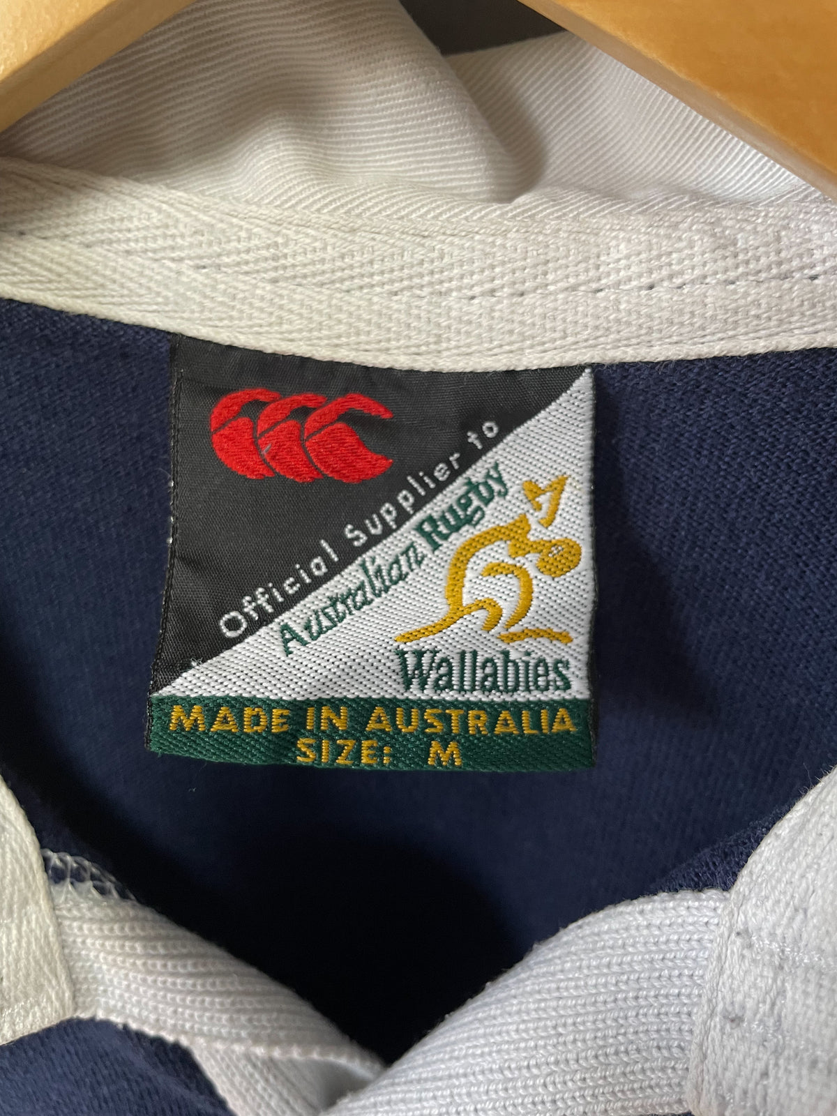 Australia Wallabies 90s Rugby L/S Golfer - Medium