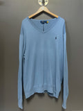 Polo Ralph Lauren V-Neck Small Pony Sweater - Extra Large