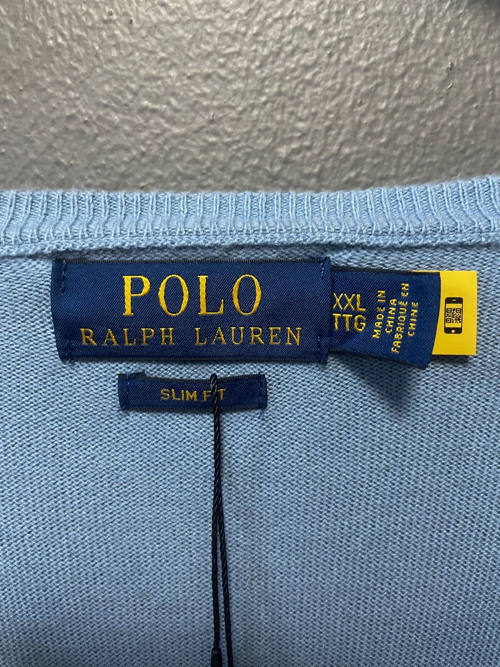Polo Ralph Lauren V-Neck Small Pony Sweater - Extra Large