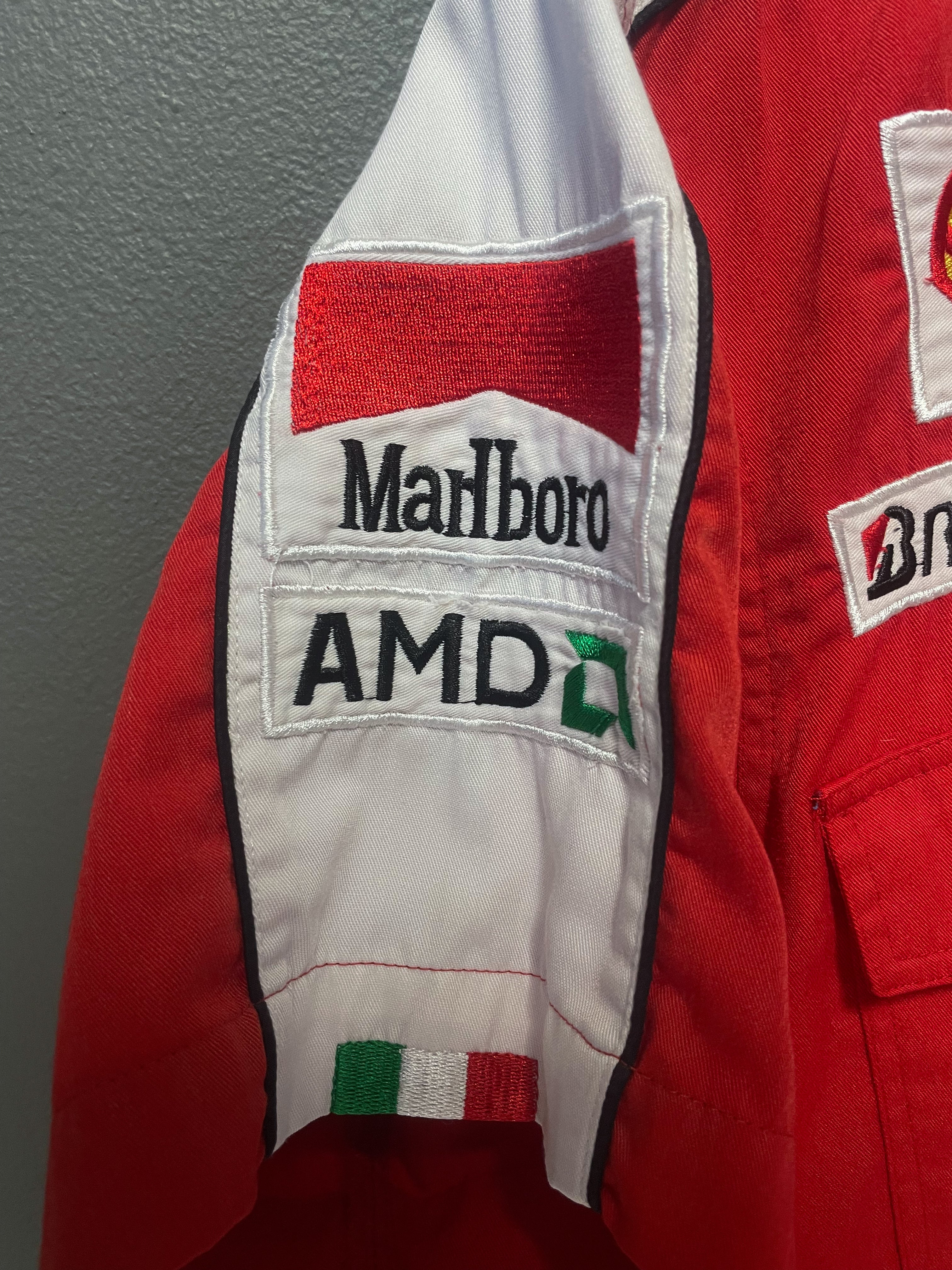 Vintage Ferrari Marlboro F1 Pit Crew Shirt - Large