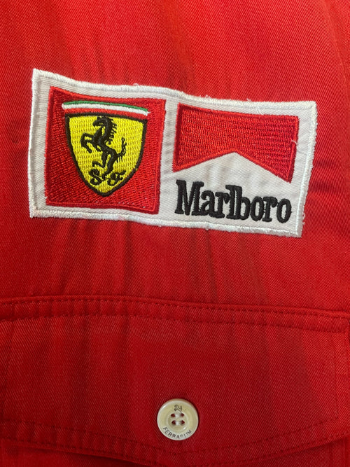 Vintage Ferrari Marlboro F1 Pit Crew Shirt - Large