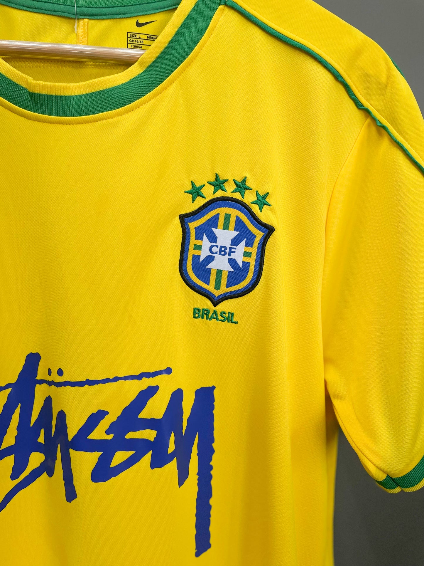 Brazil 2002 "Stüssy Concept" Retro Nike Football Jersey
