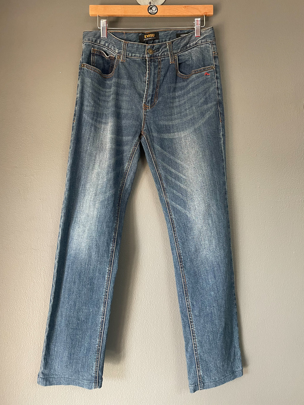 Evisu Seagull Denim Jeans - 30 (Small)