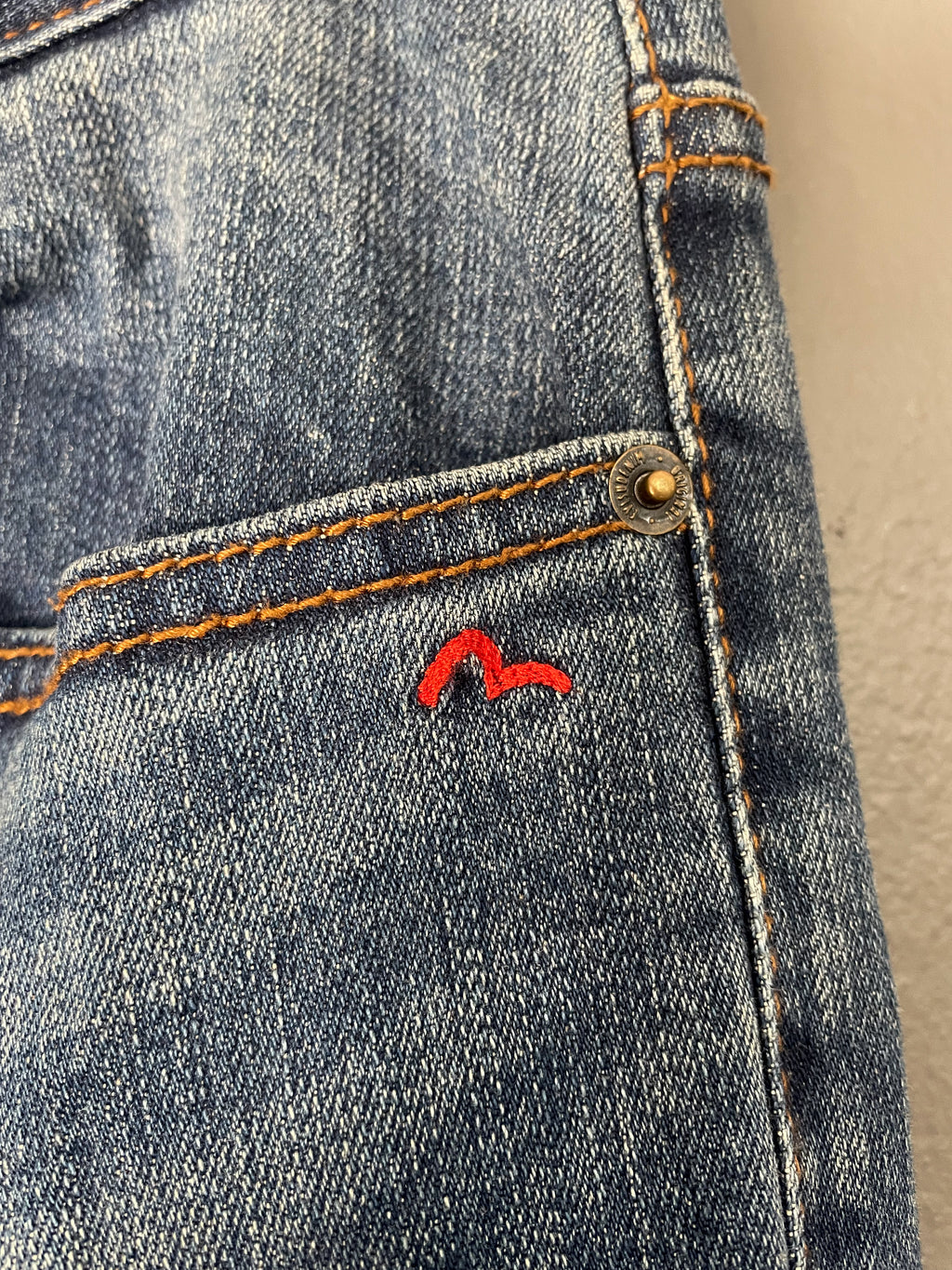 Evisu Seagull Denim Jeans - 30 (Small)