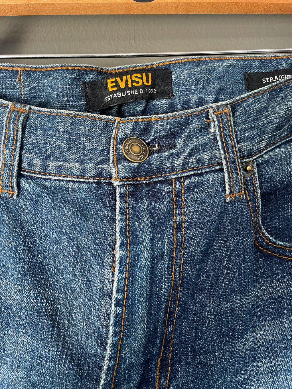 Evisu Seagull Denim Jeans - 30 (Small)