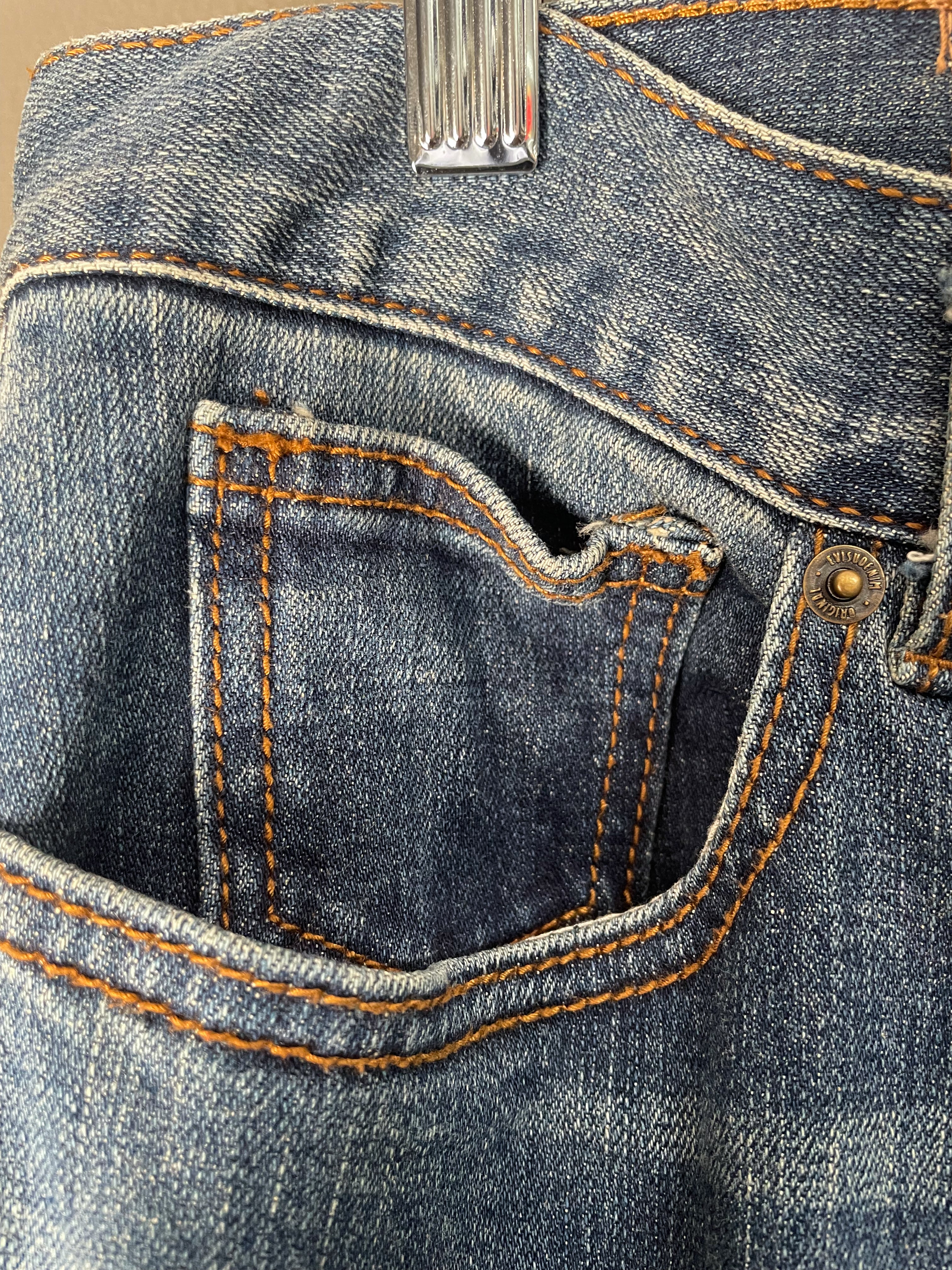 Evisu Seagull Denim Jeans - 30 (Small)