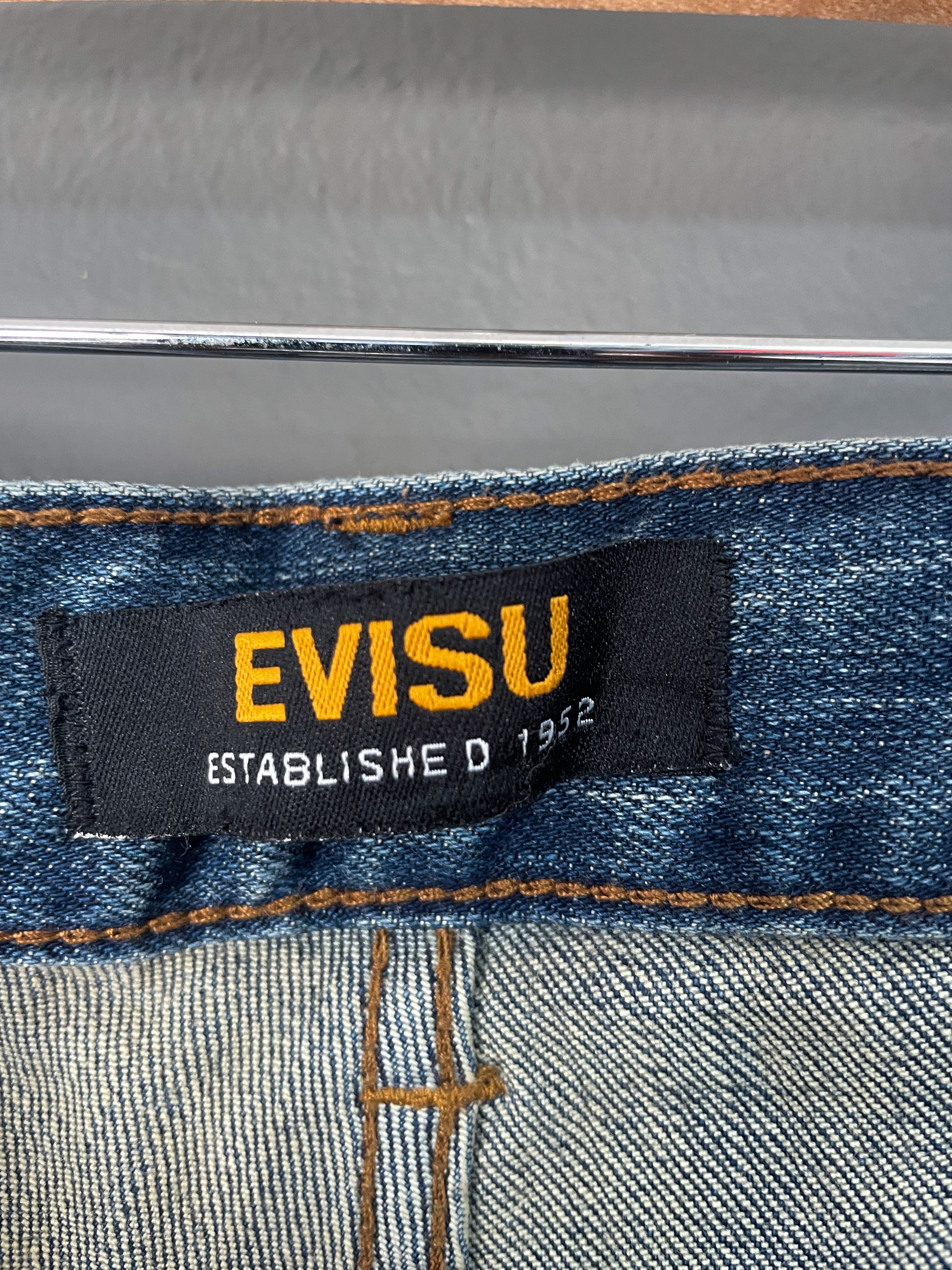 Evisu Seagull Denim Jeans - 30 (Small)