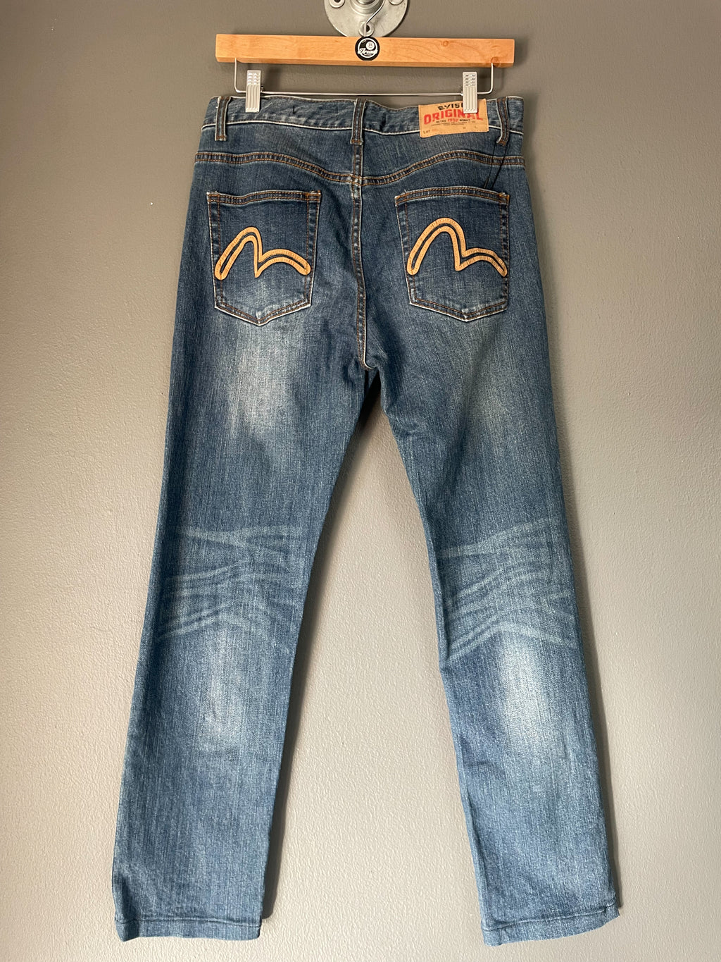 Evisu Seagull Denim Jeans - 30 (Small)