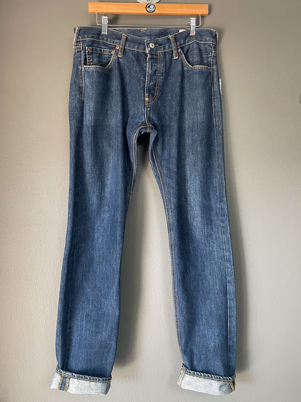 Evisu Diacock Camo Japan Denim Jeans - Size 33