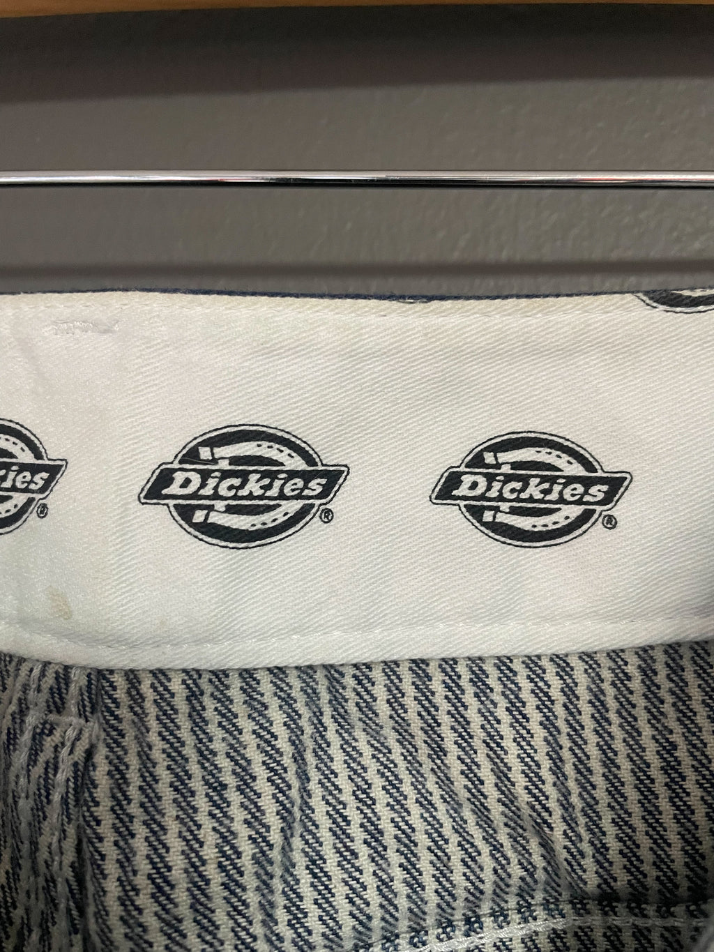Dickies Stripe Carpenter Jeans - 34 (Large)