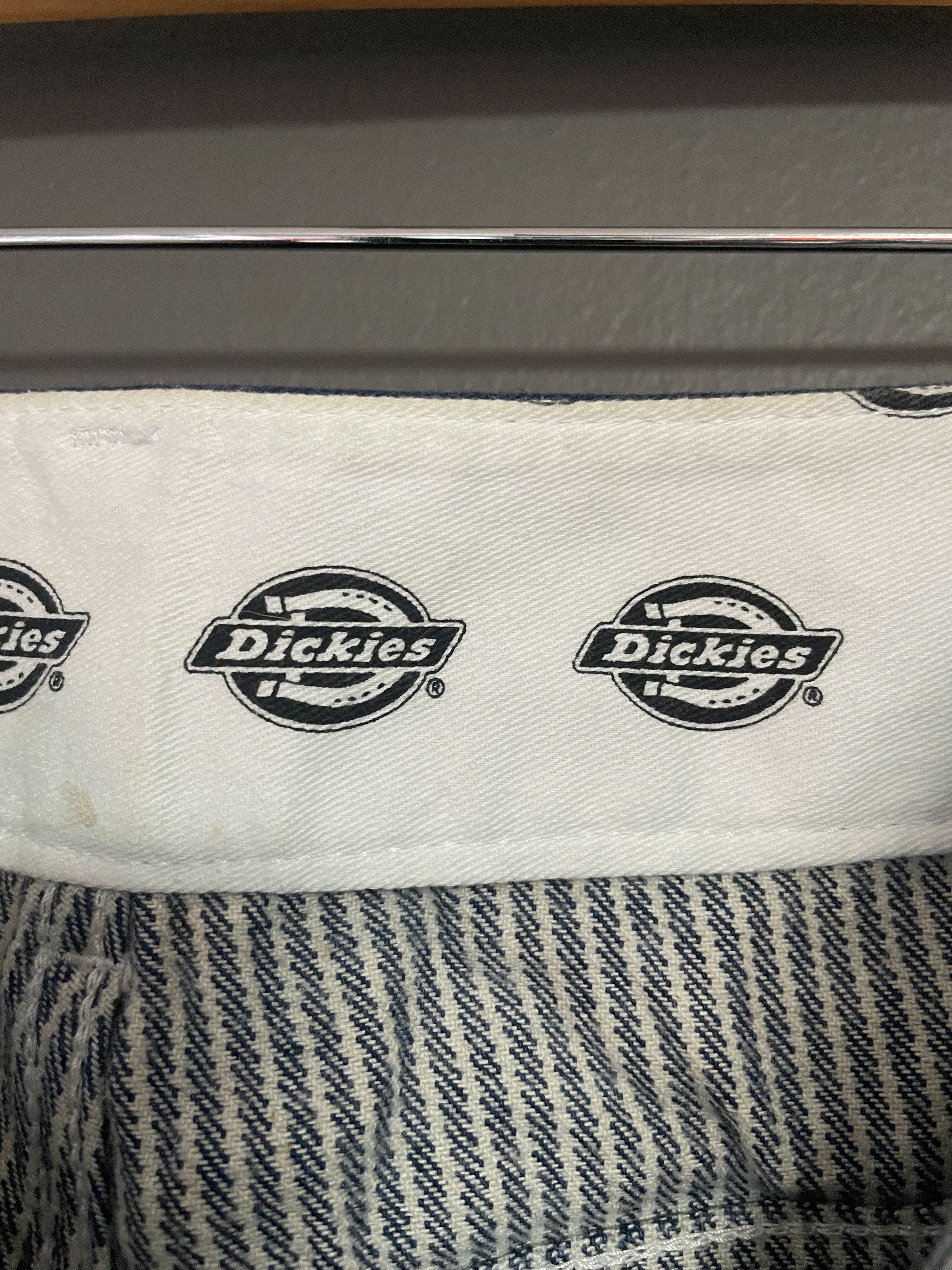 Dickies Stripe Carpenter Jeans - 34 (Large)