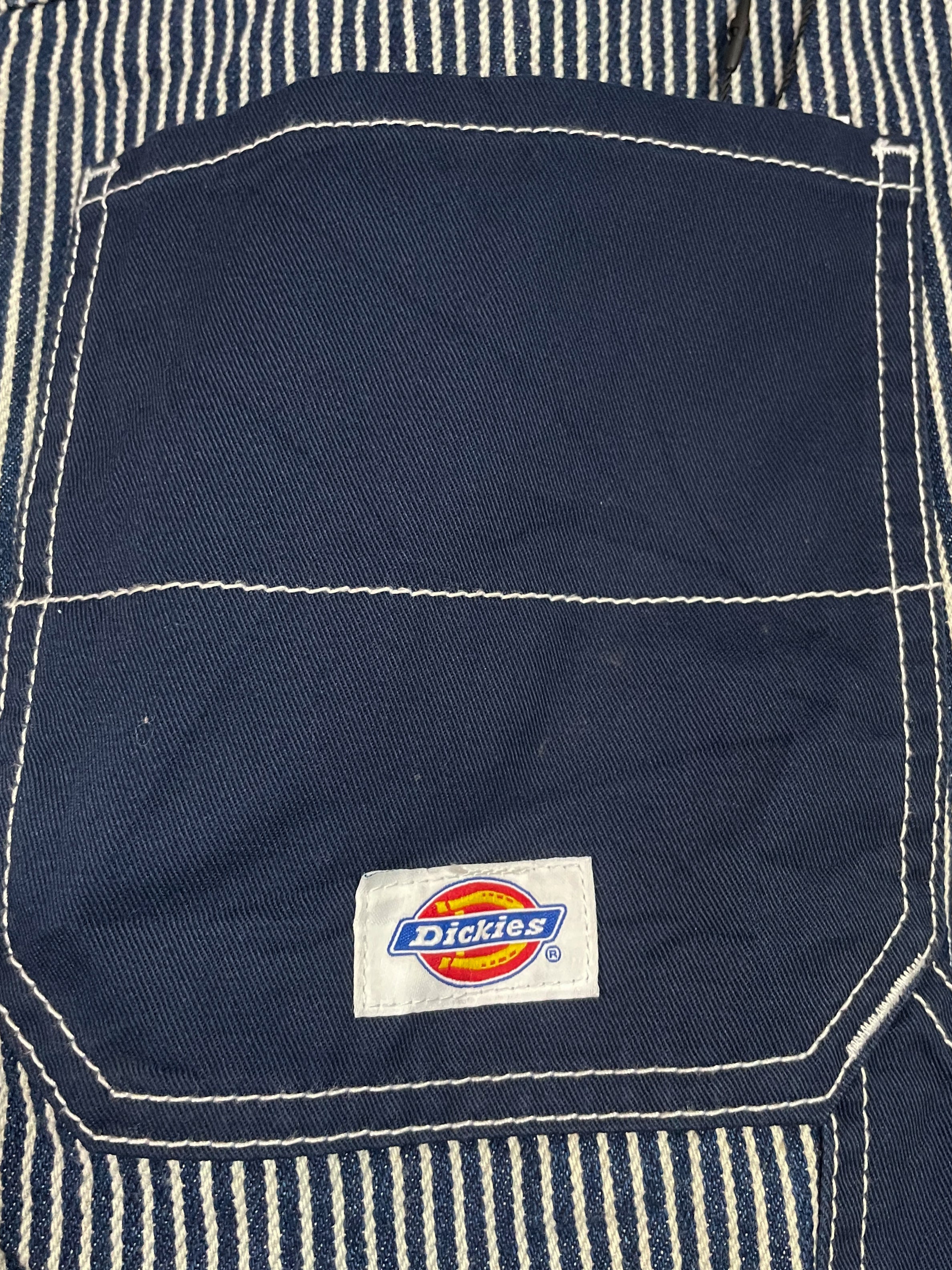 Dickies Stripe Carpenter Jeans - 34 (Large)