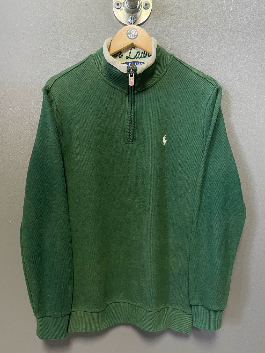 Polo Ralph Lauren 1/4 Zip Sweater - Medium
