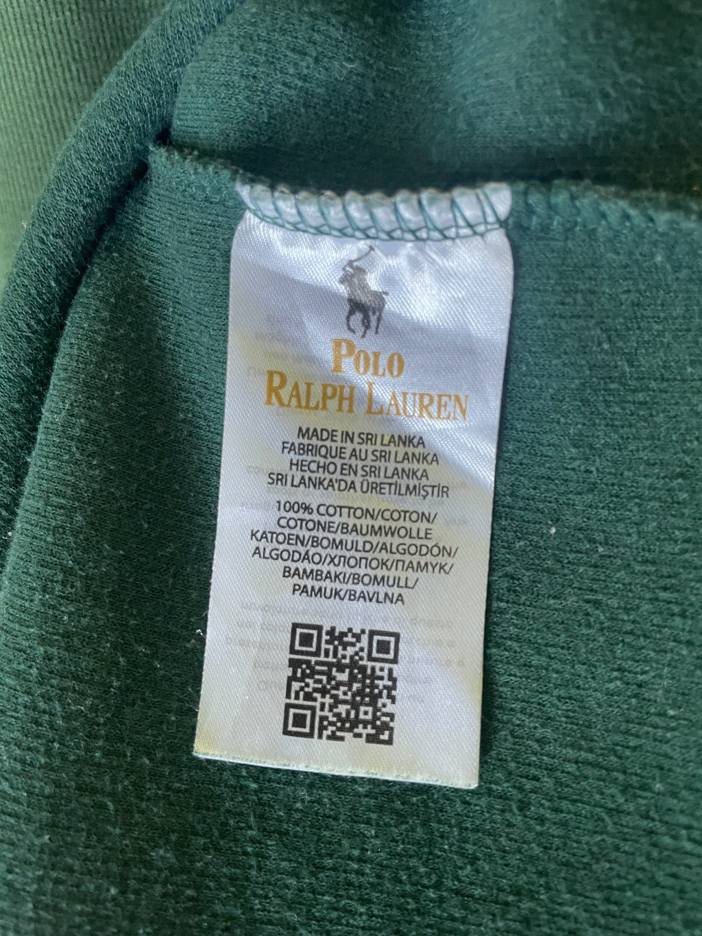 Polo Ralph Lauren 1/4 Zip Sweater - Medium