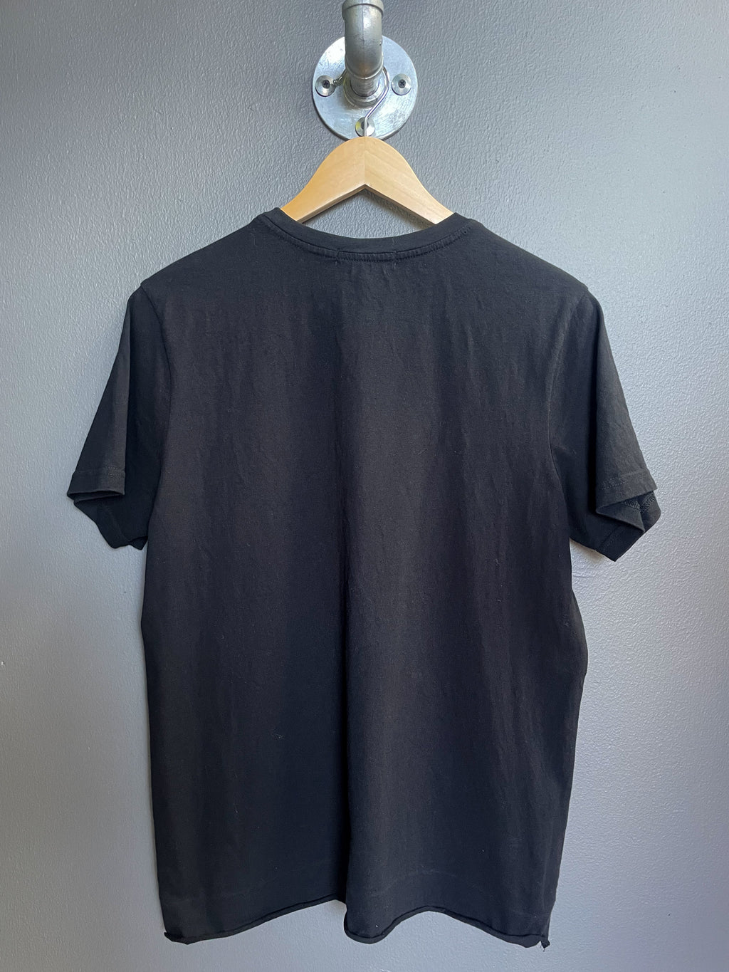 Burberry Split Chest Logo Tee - Large