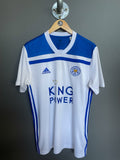 Leicester City 2017/2018 Adidas Away Football Jersey - Medium