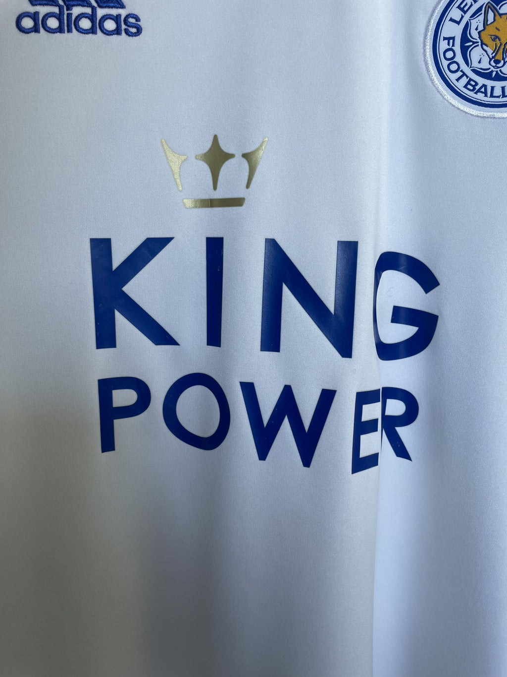 Leicester City 2017/2018 Adidas Away Football Jersey - Medium