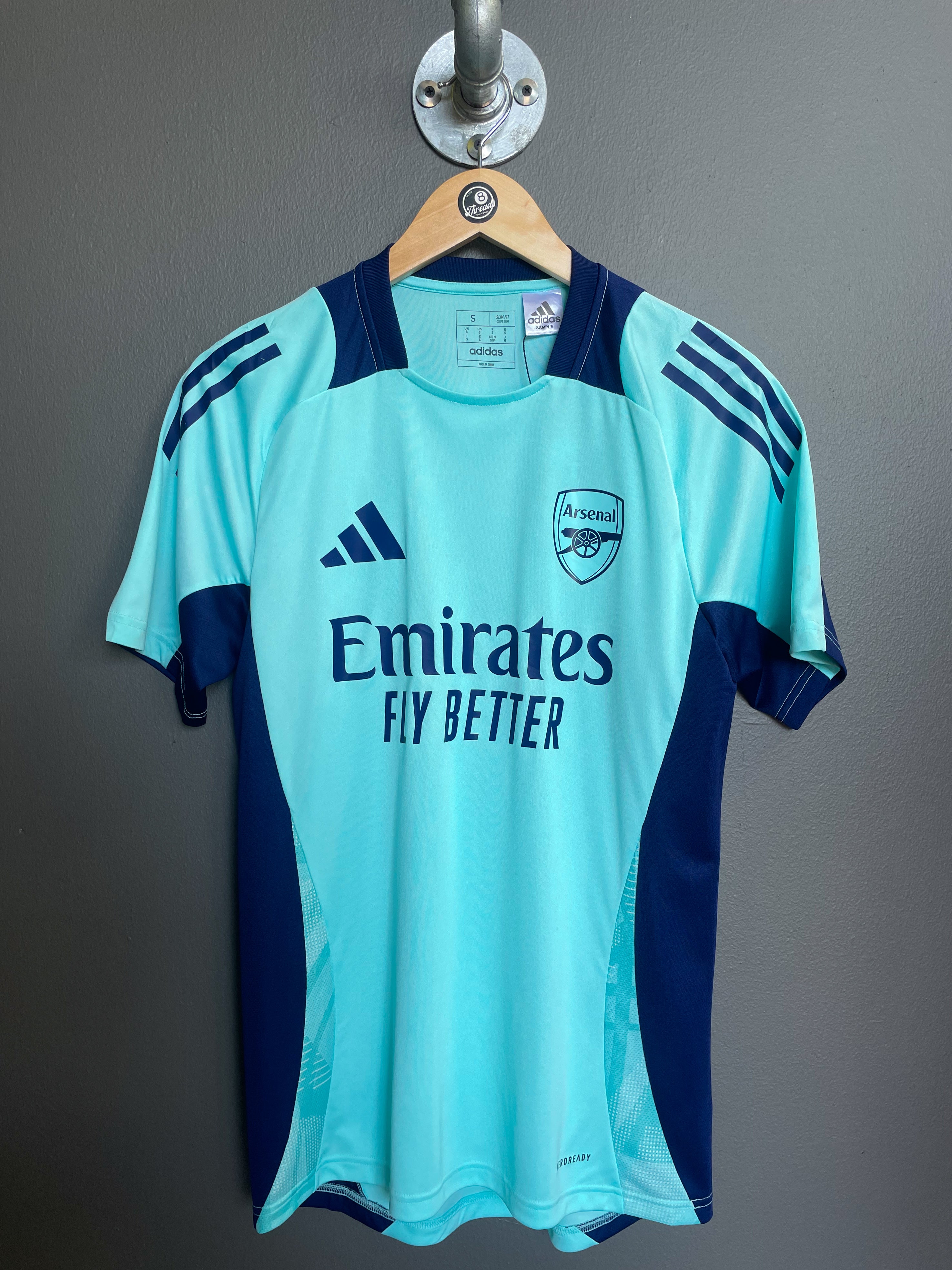 Arsenal FC 2024/25 Adidas Training Football Jersey - Small