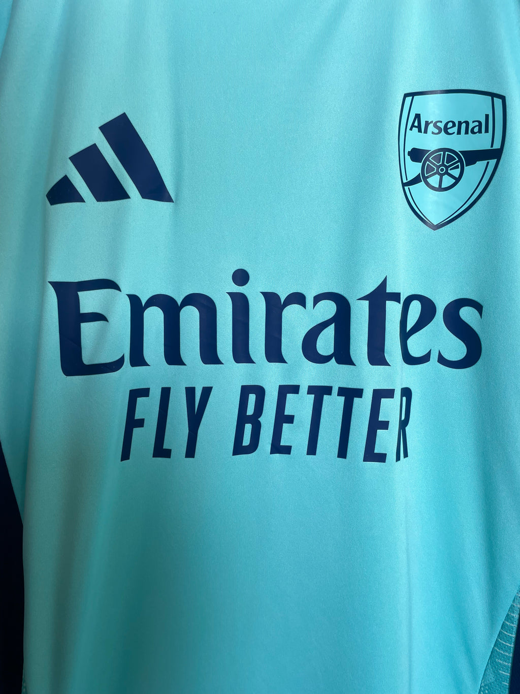 Arsenal FC 2024/25 Adidas Training Football Jersey - Small