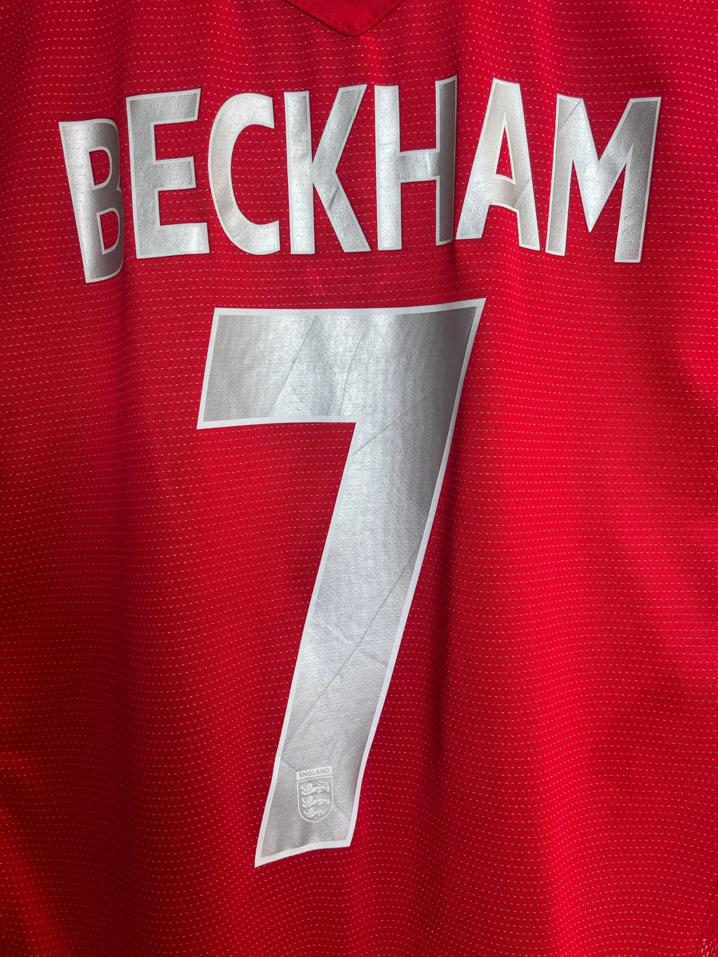 Engalnd 2004/06 "Beckham 7" Umbro Away Football Jersey - XS