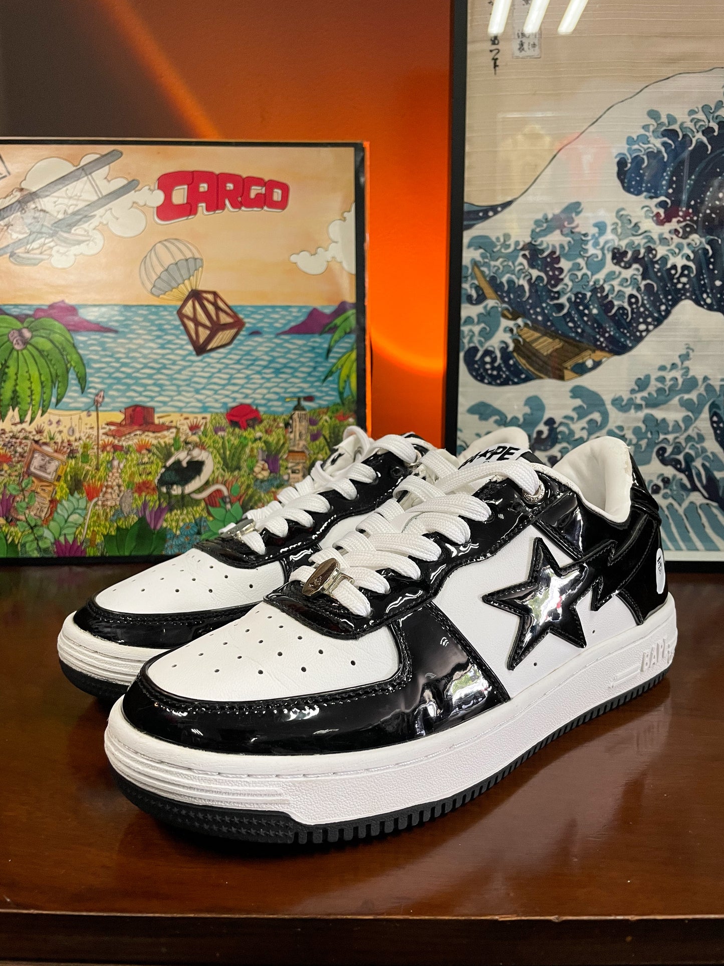 A Bathing Ape Bape Sta Low Sneaker - UK8