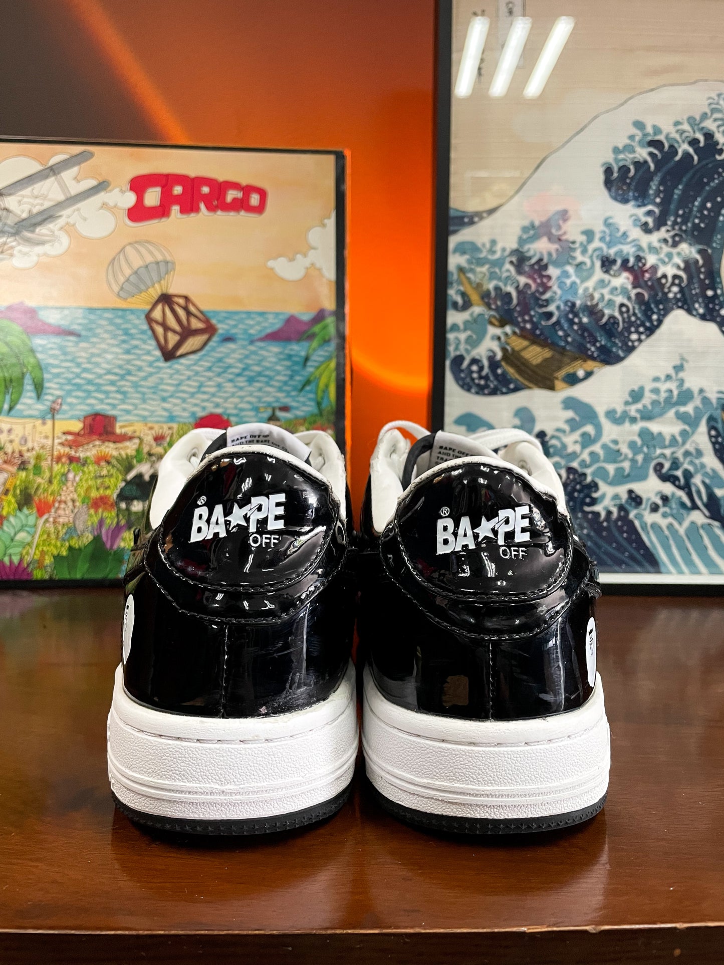 A Bathing Ape Bape Sta Low Sneaker - UK8
