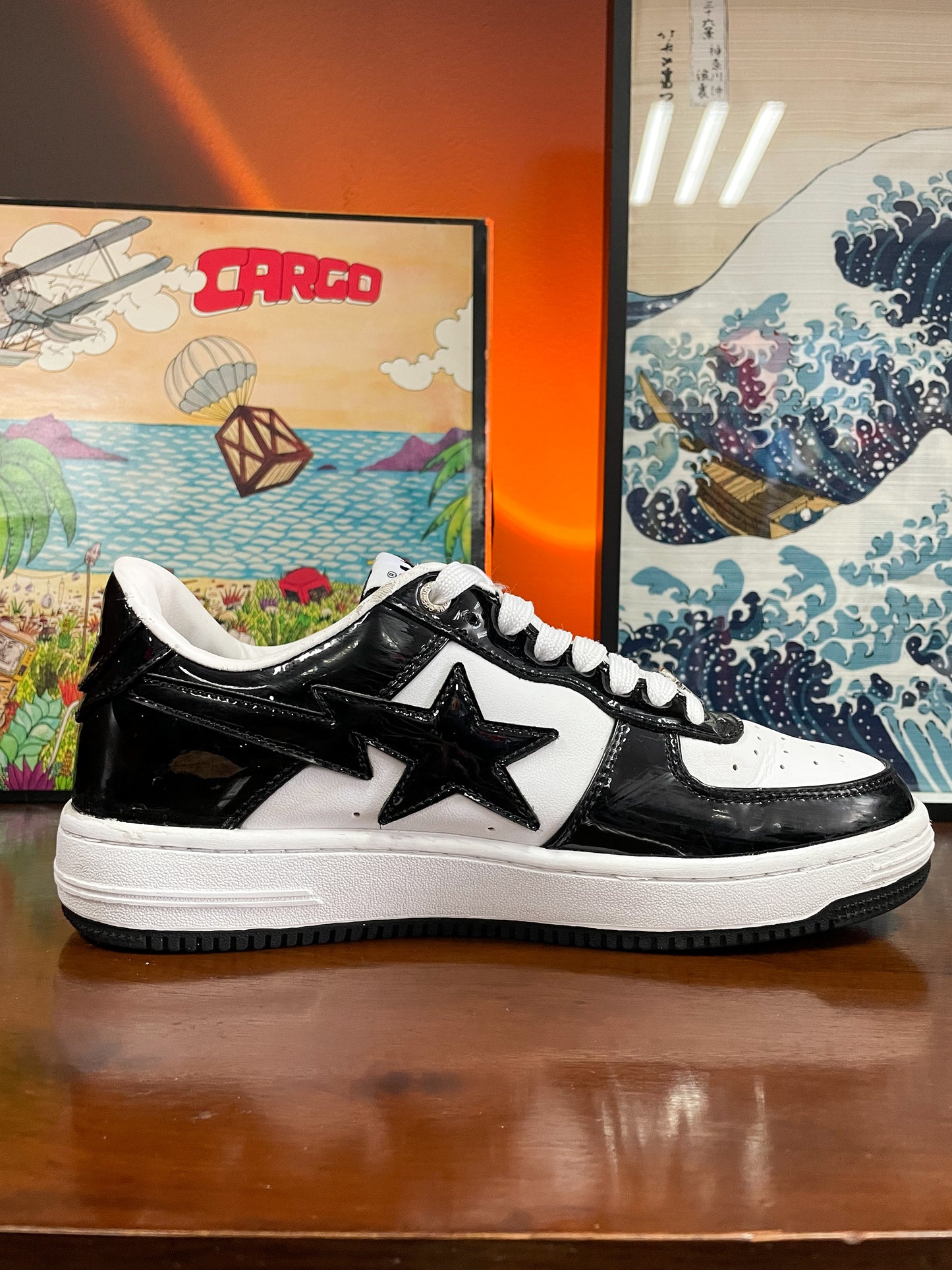 A Bathing Ape Bape Sta Low Sneaker - UK8
