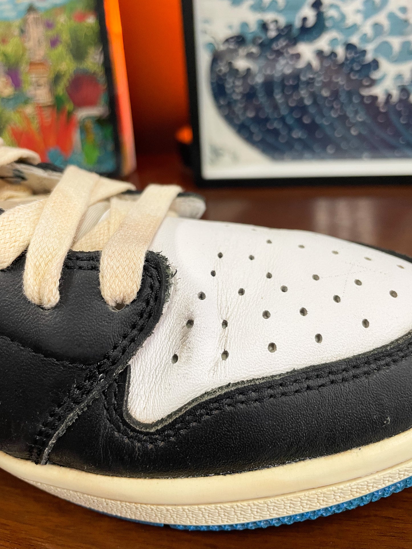 Jordan 1 Retro Low OG SP Travis Scott x Fragment sneaker - UK8