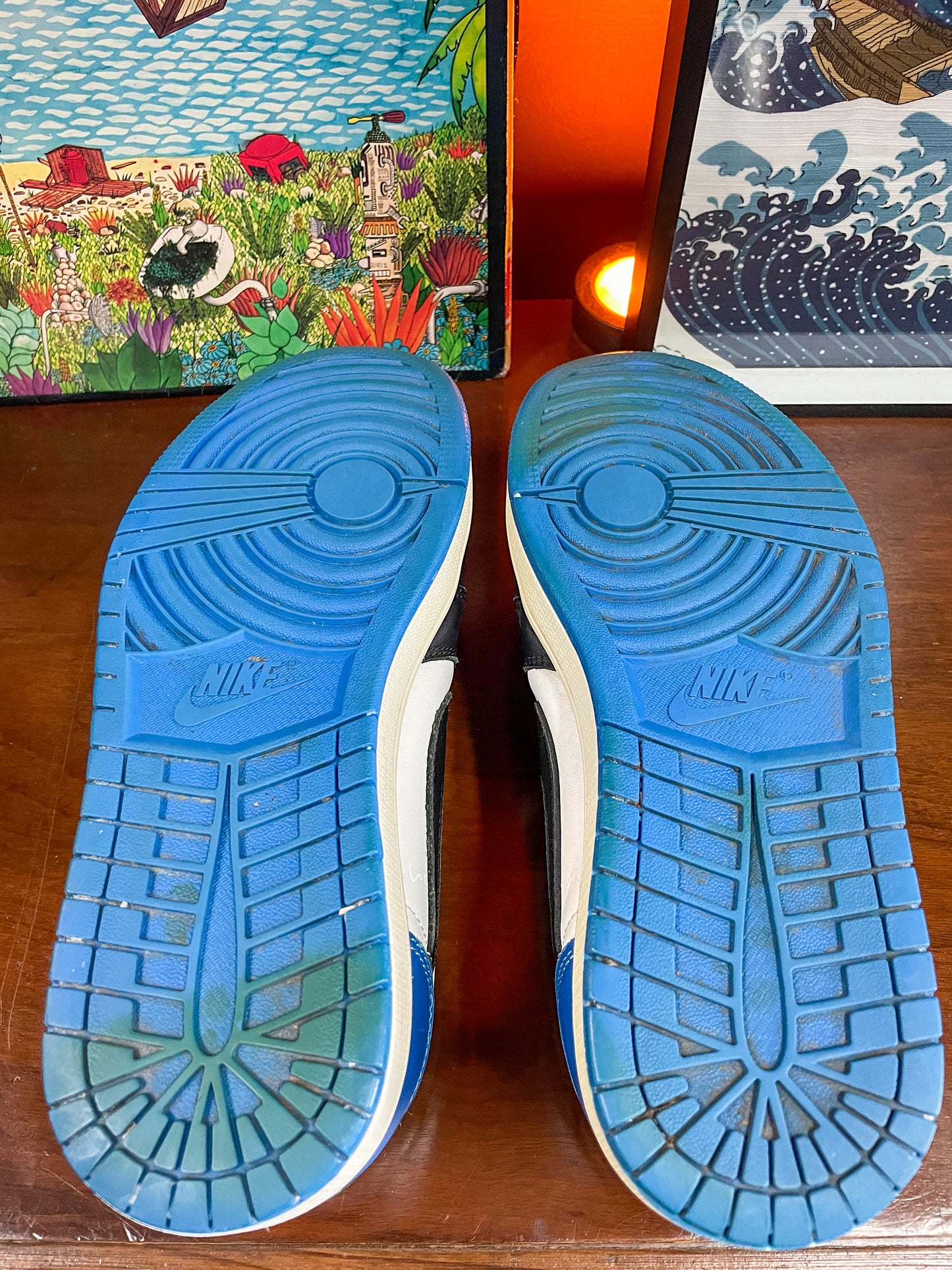 Jordan 1 Retro Low OG SP Travis Scott x Fragment sneaker - UK8