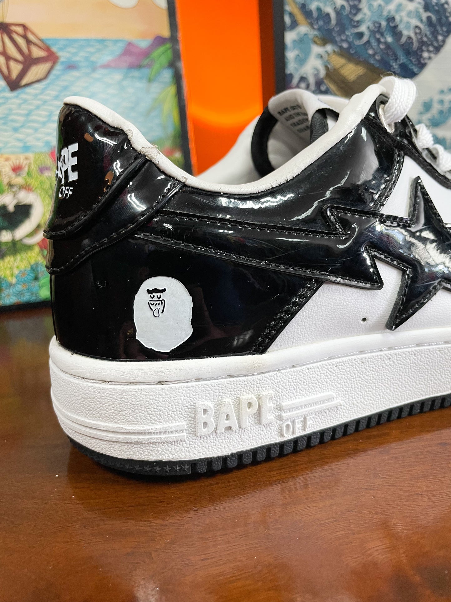 A Bathing Ape Bape Sta Low Sneaker - UK8