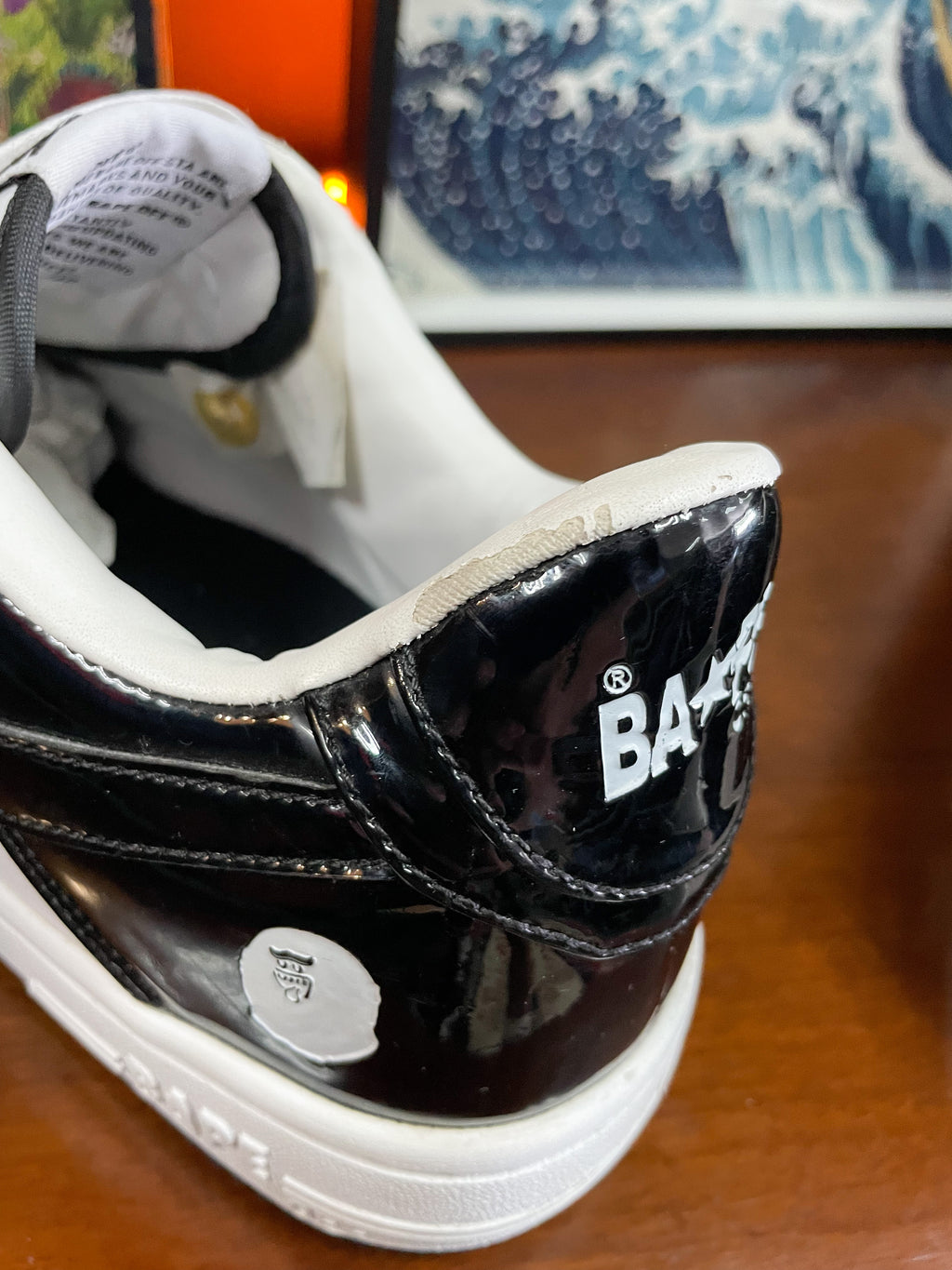 A Bathing Ape Bape Sta Low Sneaker - UK8