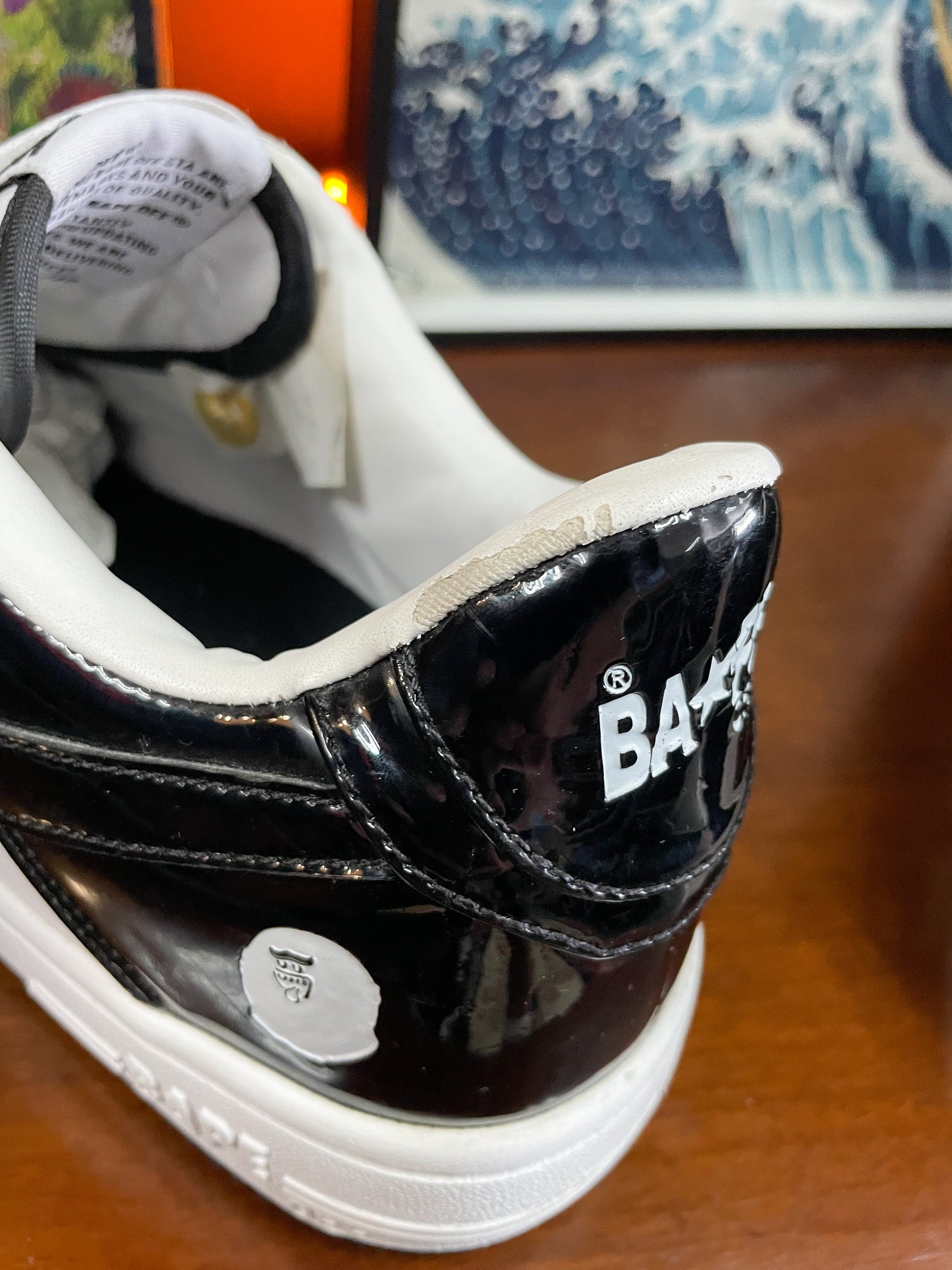 A Bathing Ape Bape Sta Low Sneaker - UK8