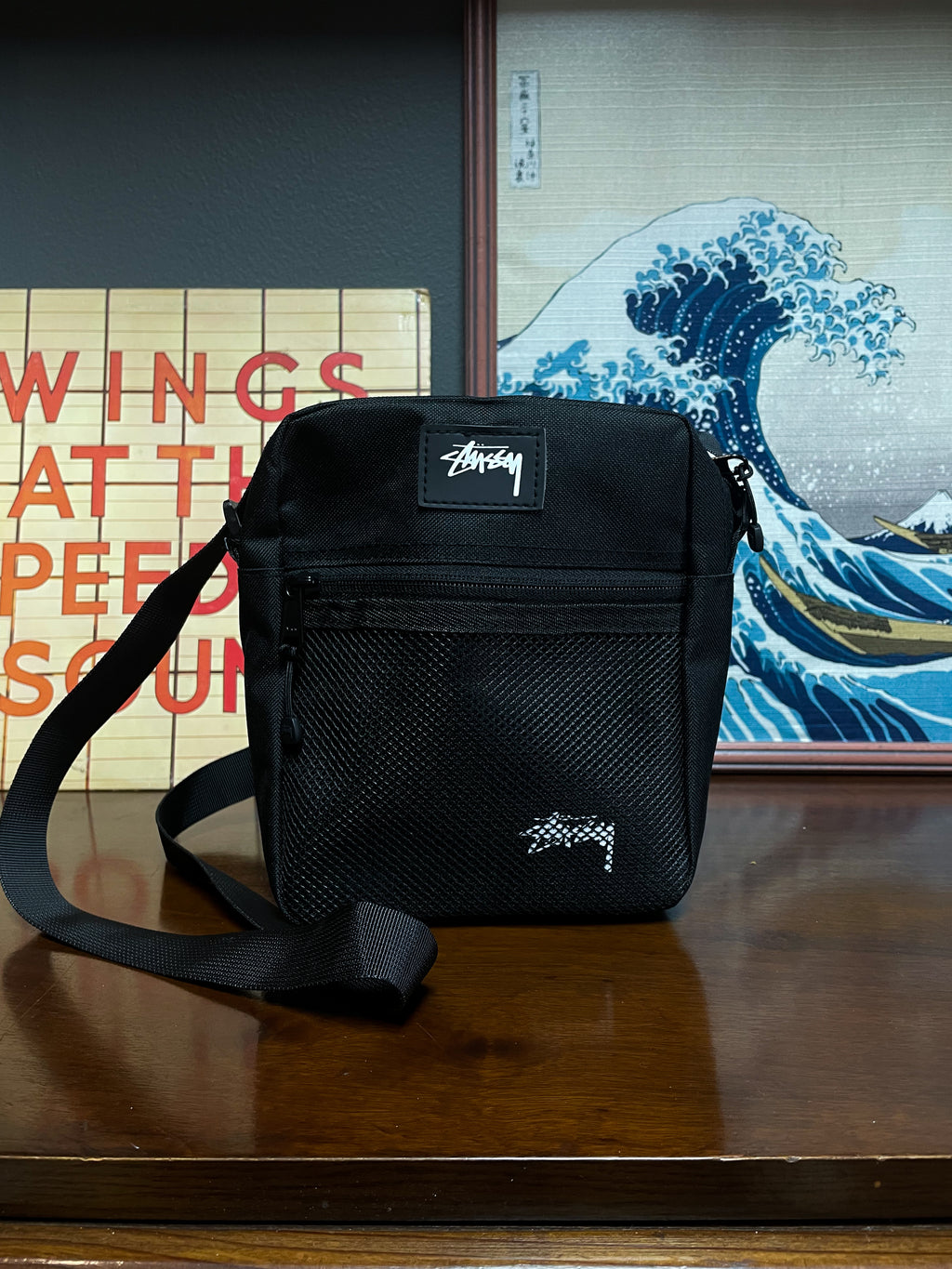 Stussy Shoulder Mesh Bag