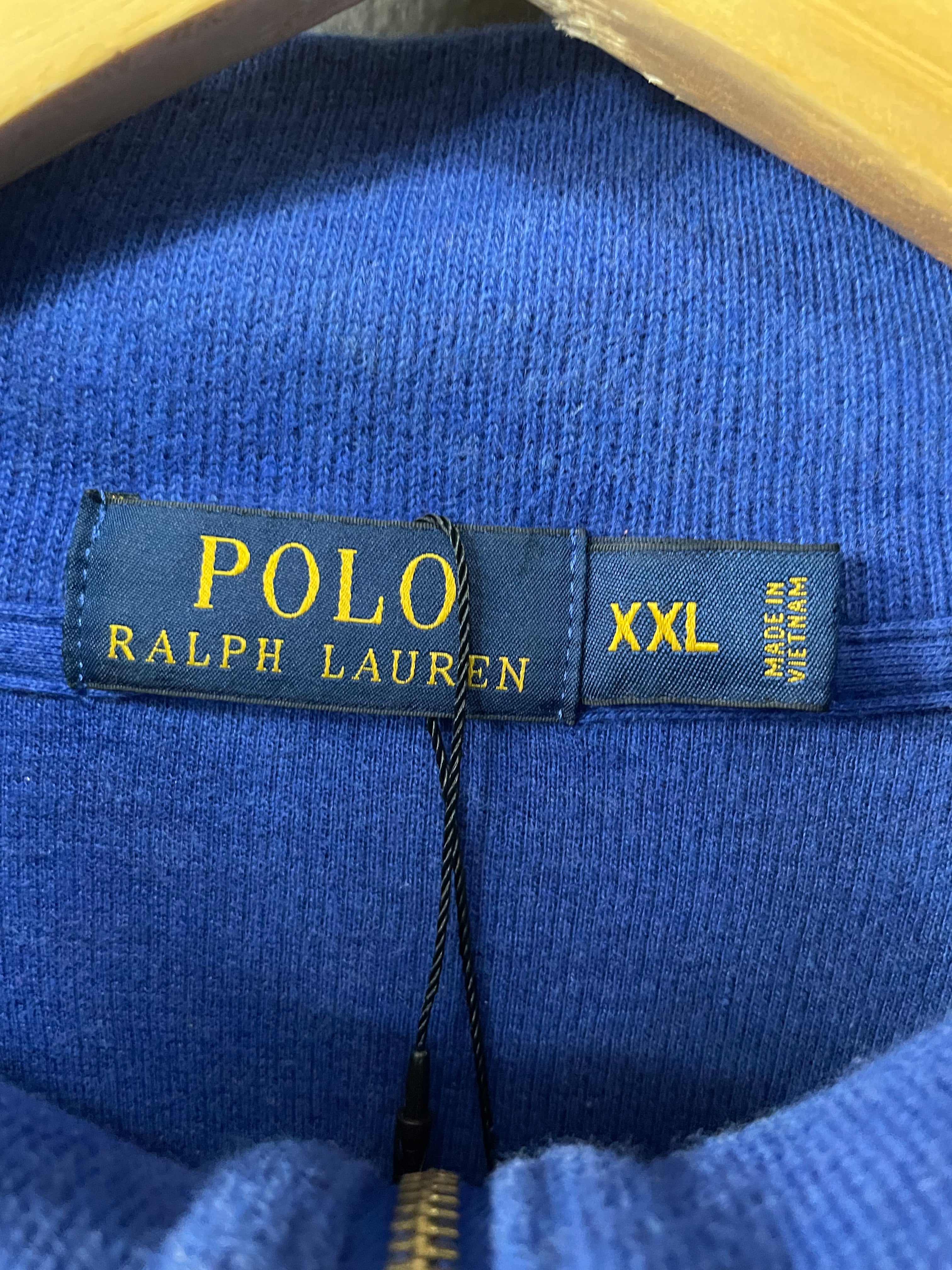 Polo Ralph Lauren Small Pony 1/4 Zip Sweater - XXL