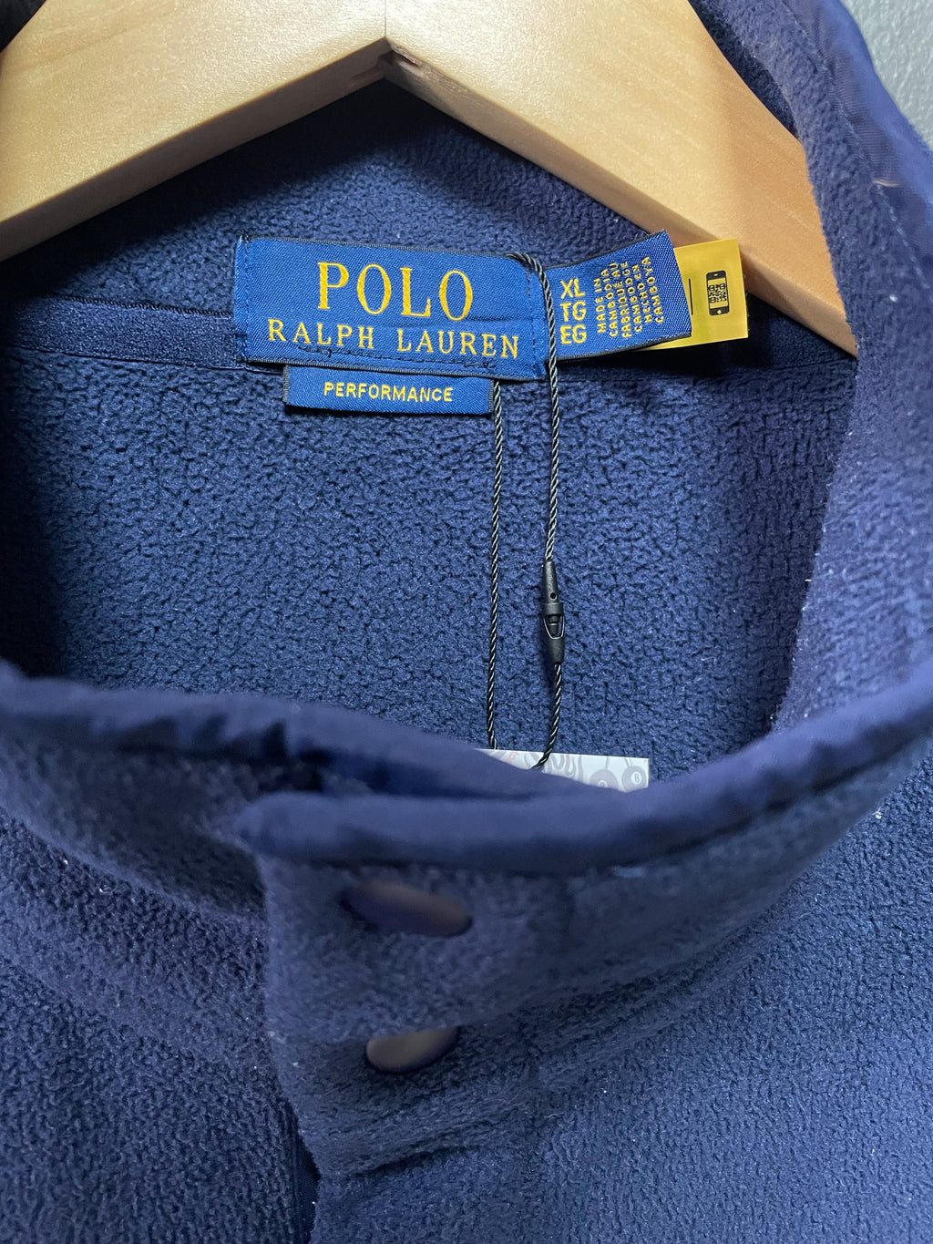 Polo Ralph Lauren Snap-T Fleece Sweater - Extra Large