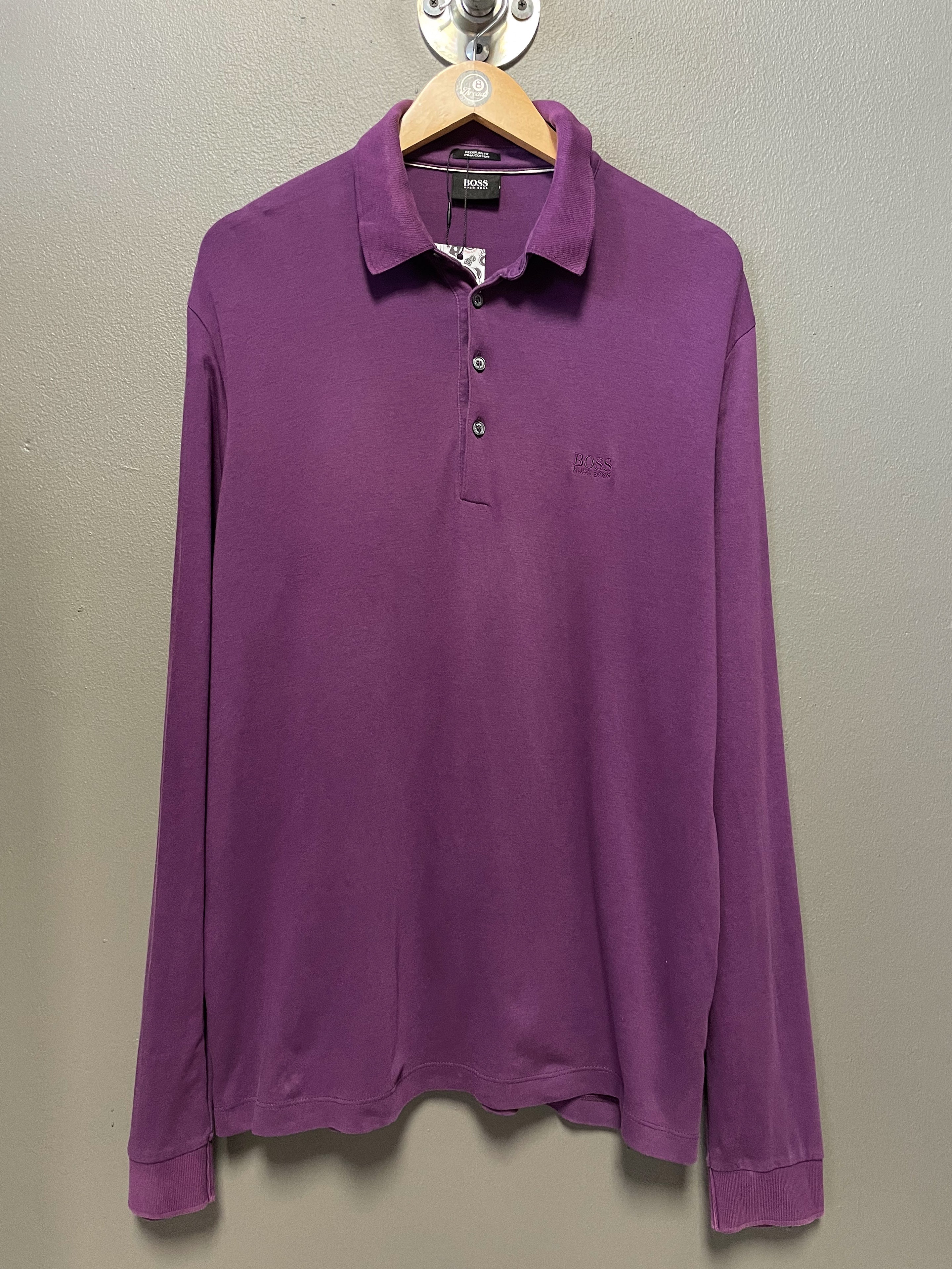 Hugo Boss Small Logo L/S Golfer - XXL