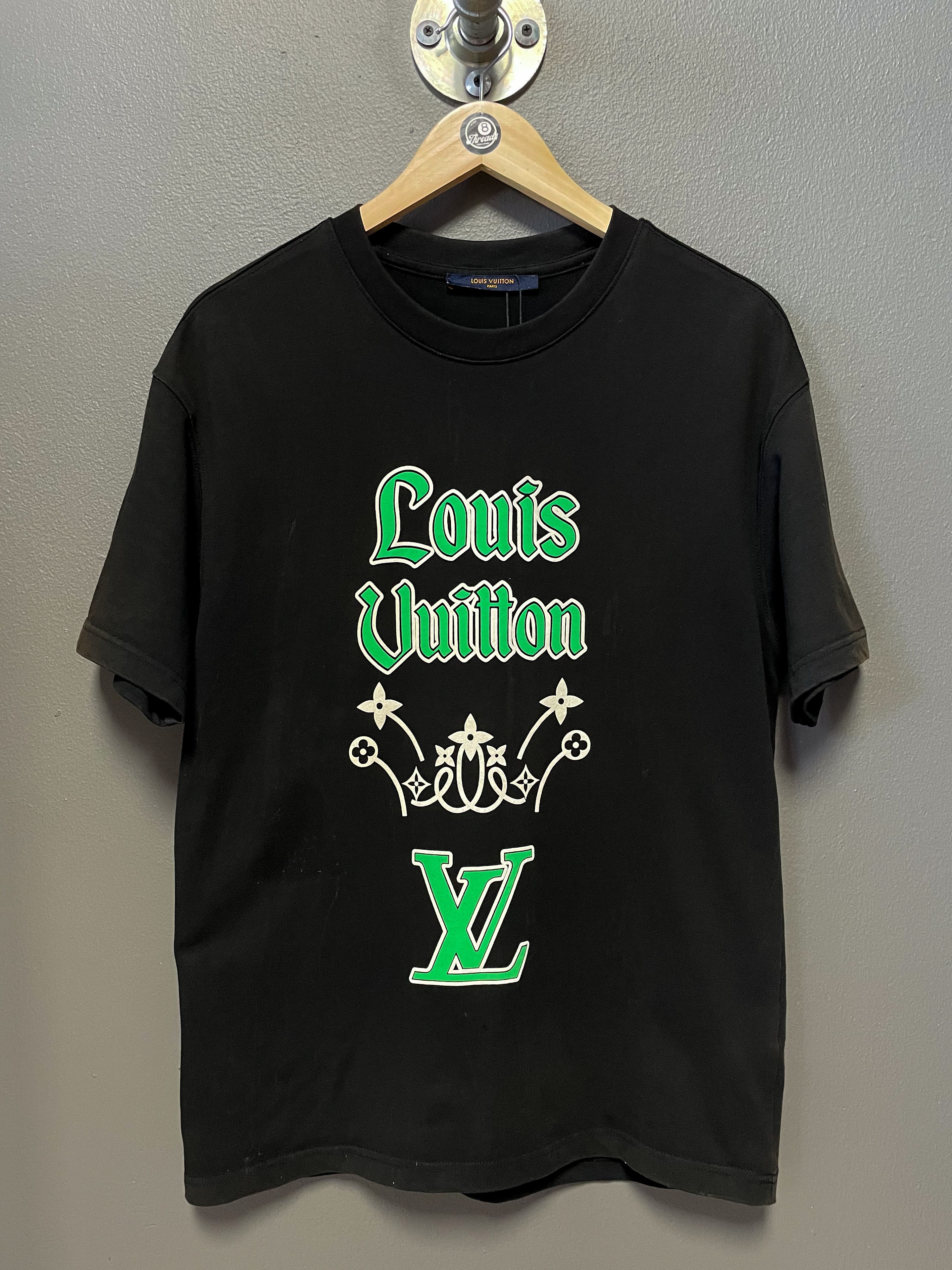Louis Vuitton Floral Label Tee - Medium